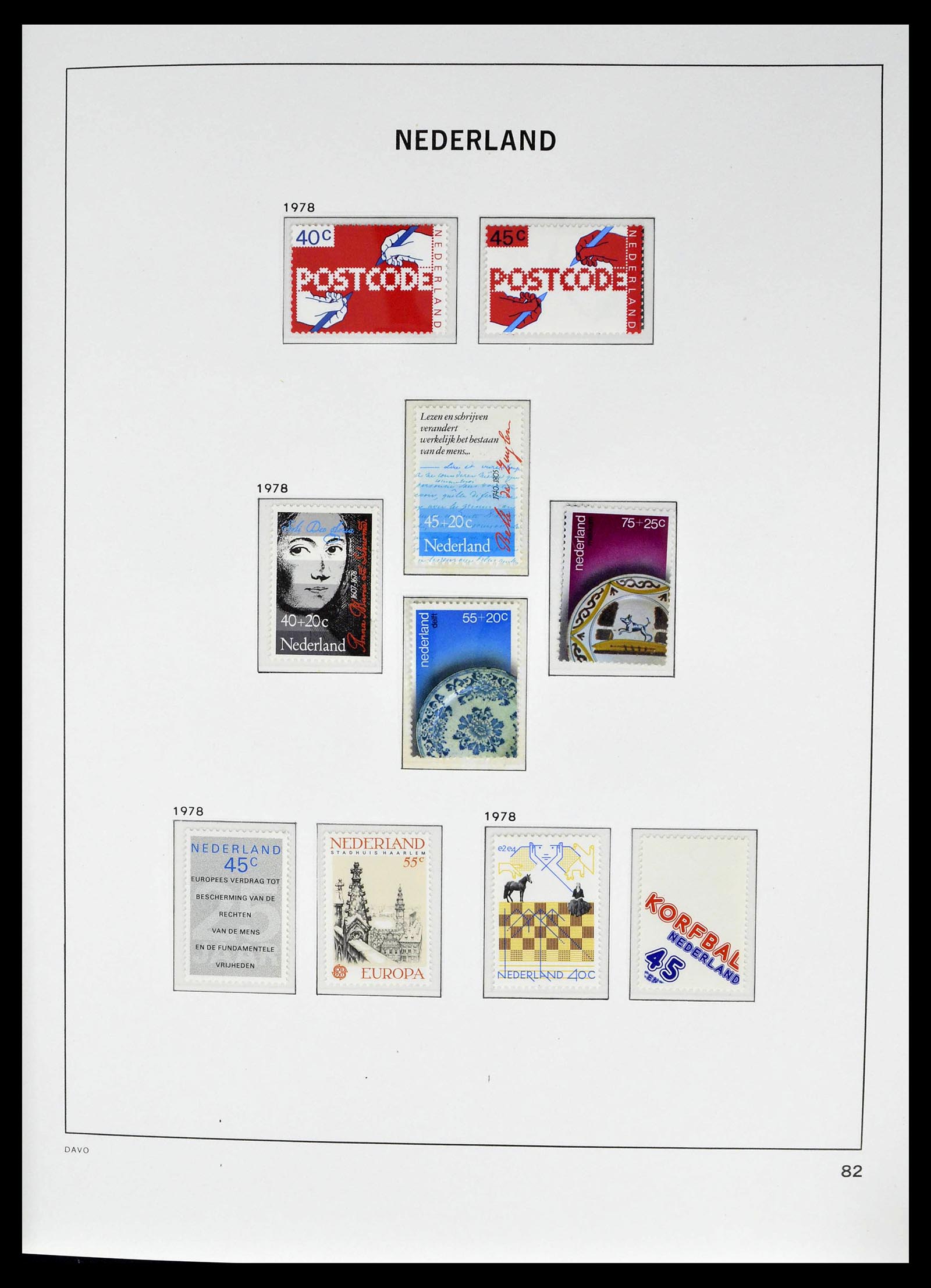 39136 0009 - Postzegelverzameling 39136 Nederland 1975-2020!