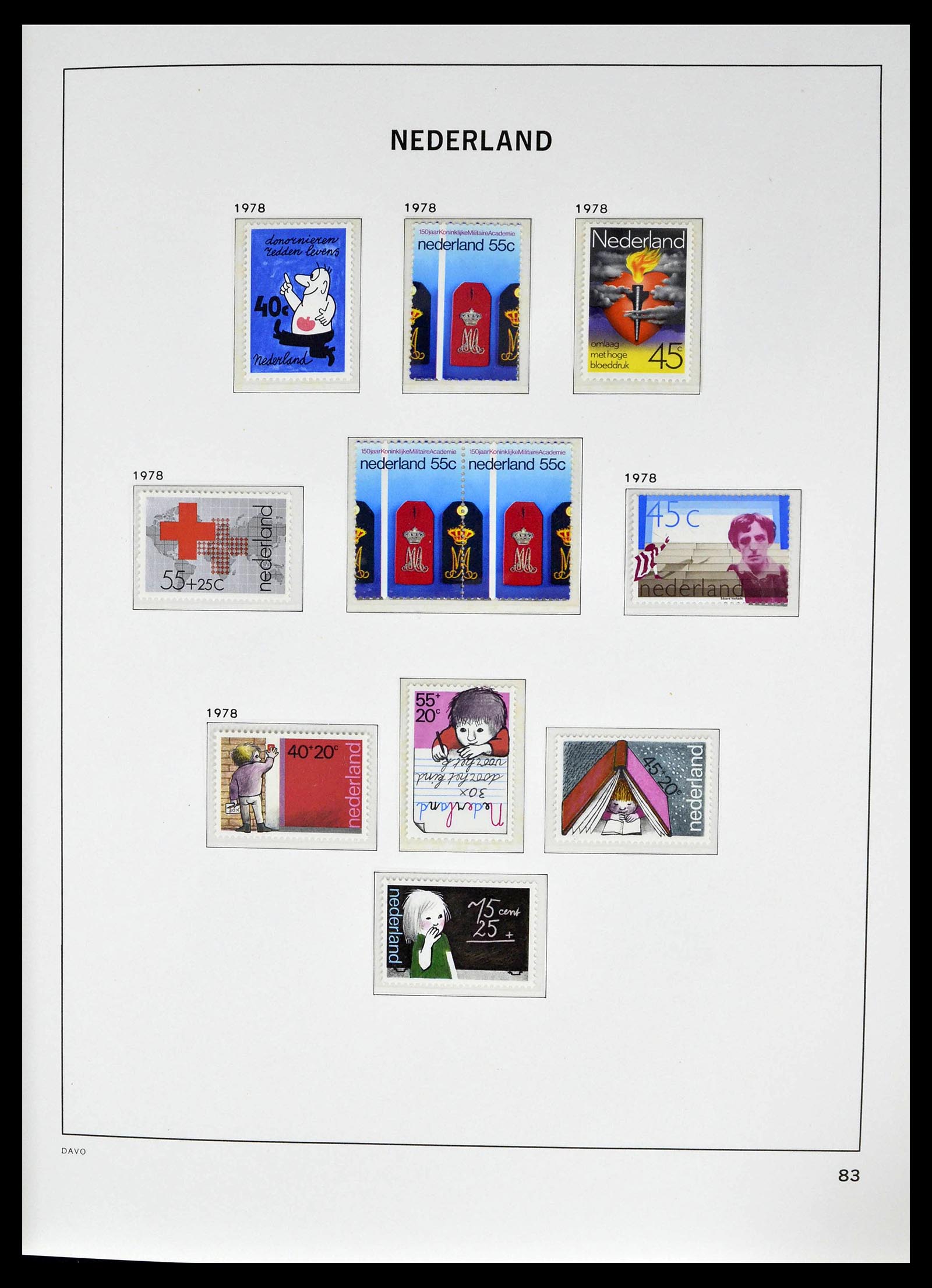 39136 0010 - Postzegelverzameling 39136 Nederland 1975-2020!