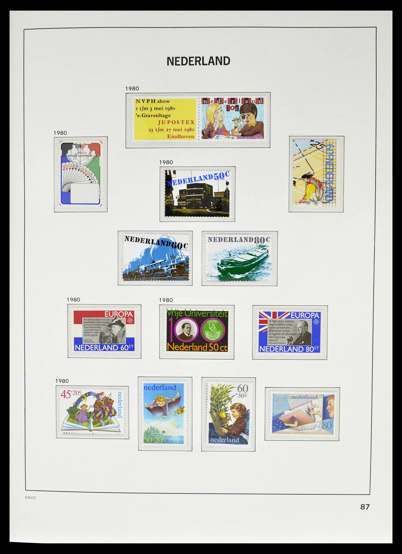 39136 0014 - Stamp collection 39136 Netherlands 1975-2020!