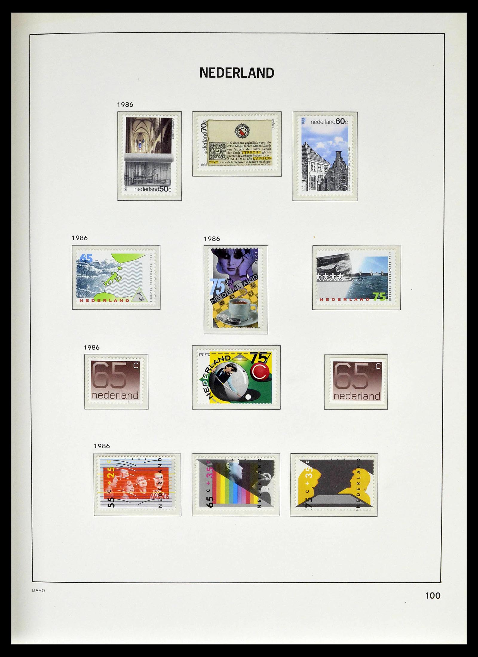 39136 0031 - Stamp collection 39136 Netherlands 1975-2020!
