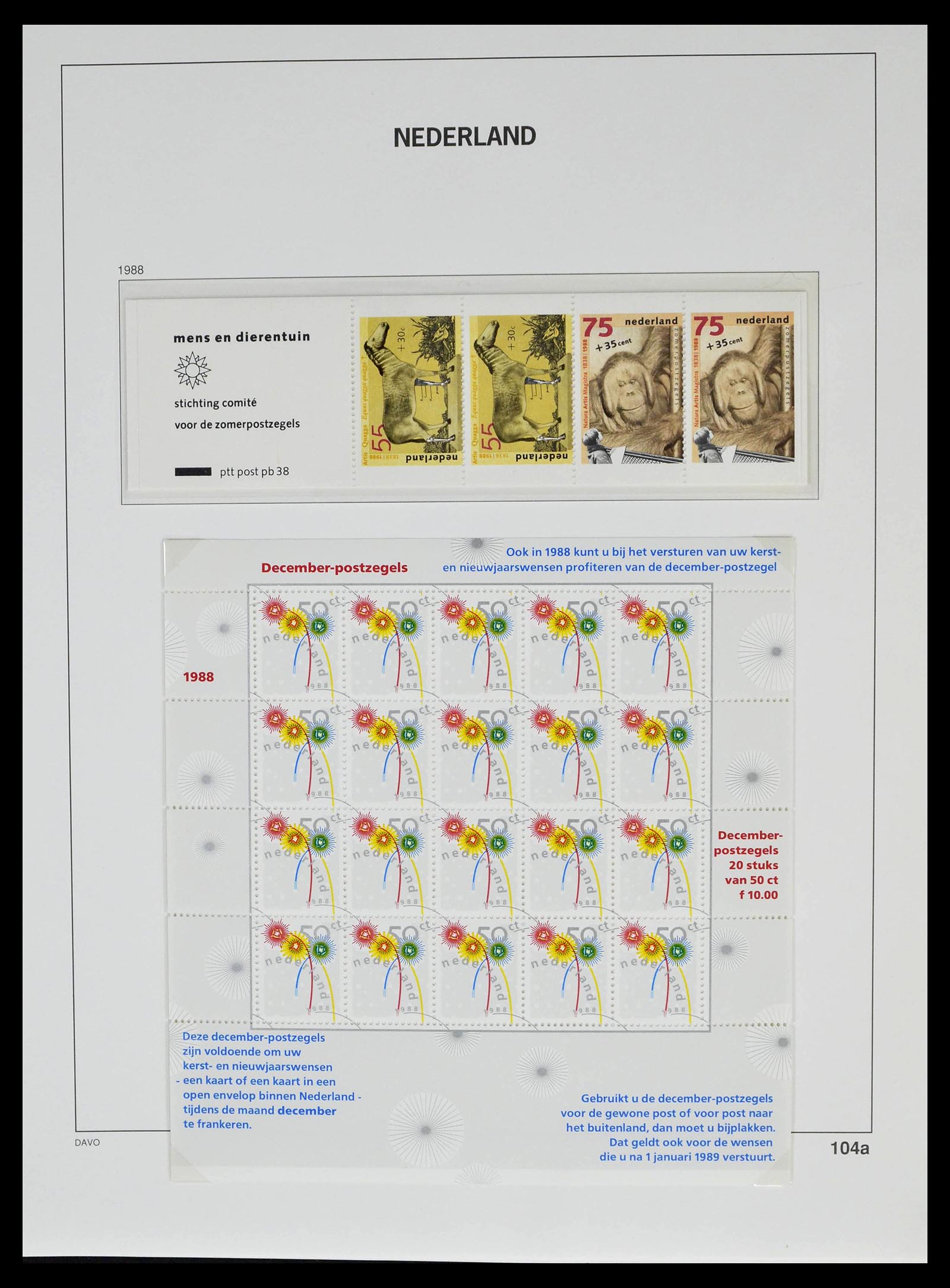 39136 0037 - Stamp collection 39136 Netherlands 1975-2020!