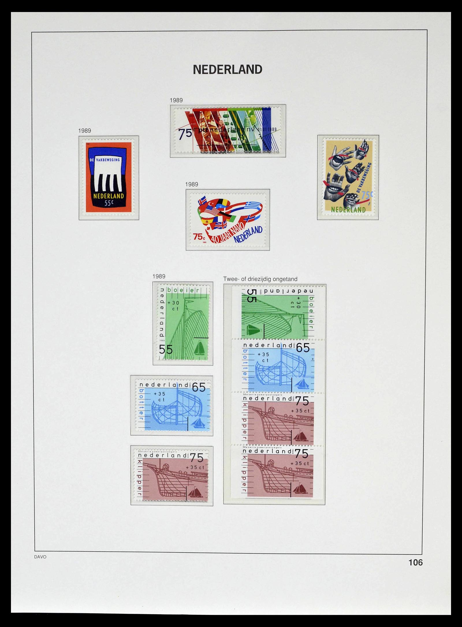 39136 0039 - Stamp collection 39136 Netherlands 1975-2020!