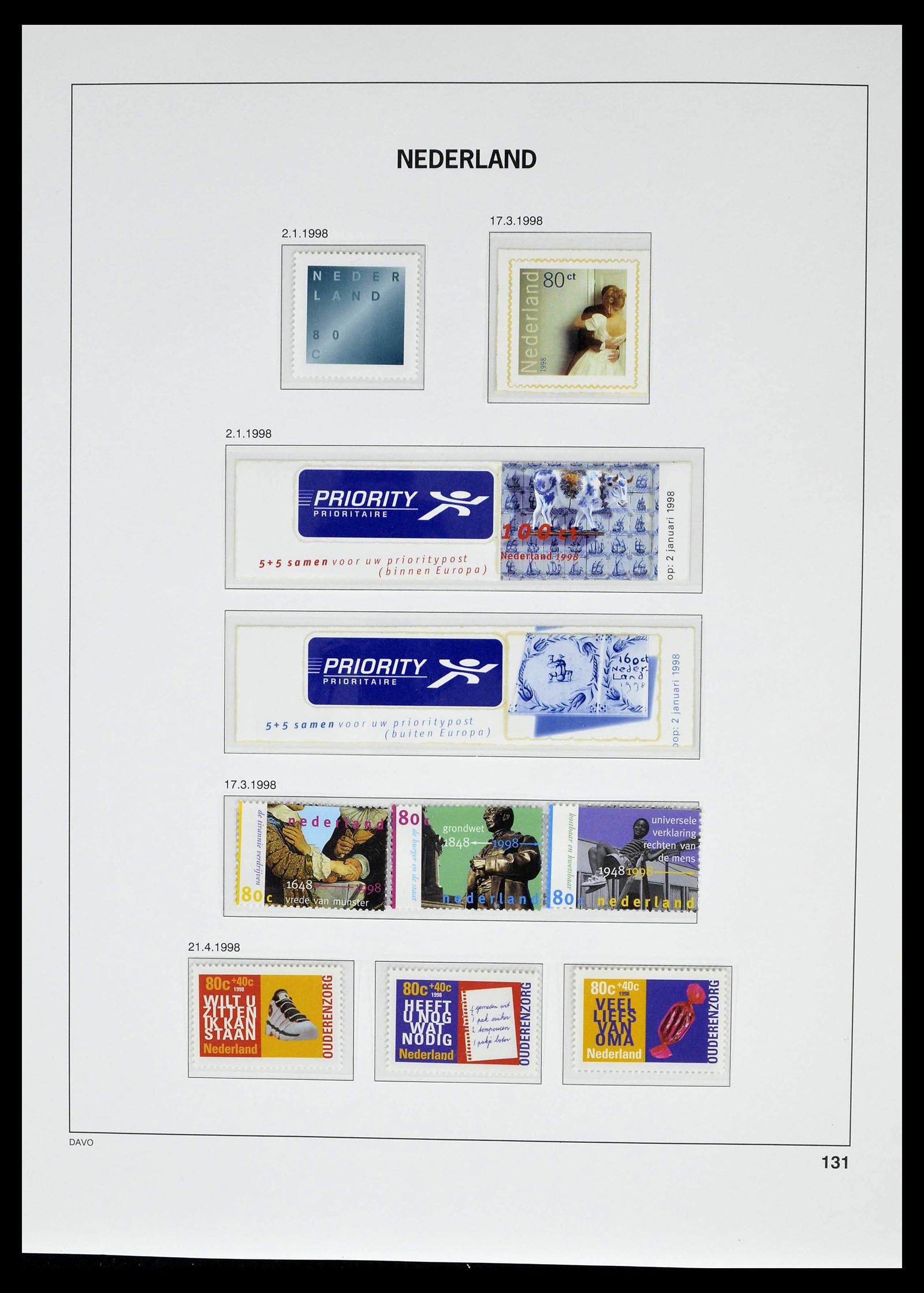 39136 0089 - Stamp collection 39136 Netherlands 1975-2020!