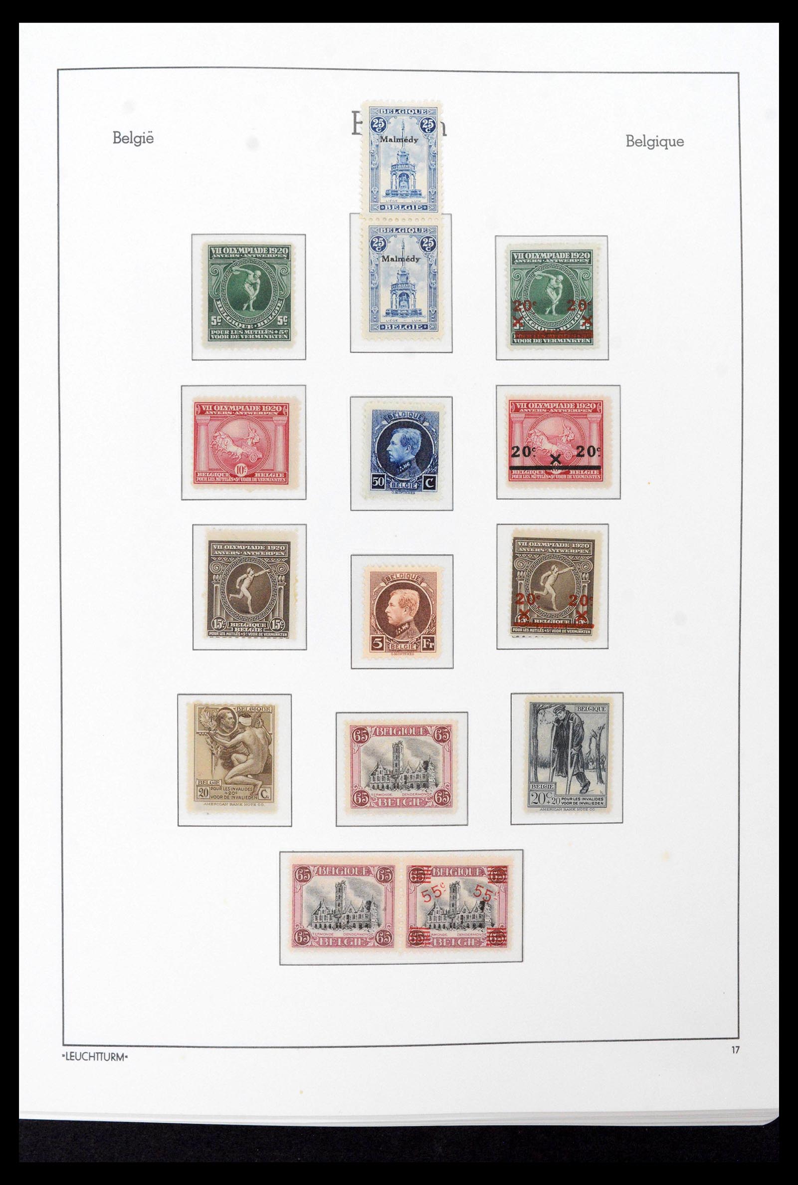 39137 0024 - Postzegelverzameling 39137 België 1849-2002.