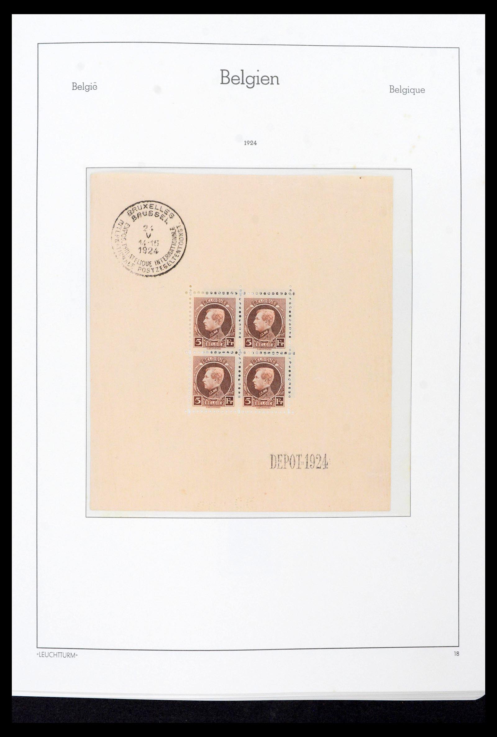 39137 0025 - Stamp collection 39137 Belgium 1849-2002.