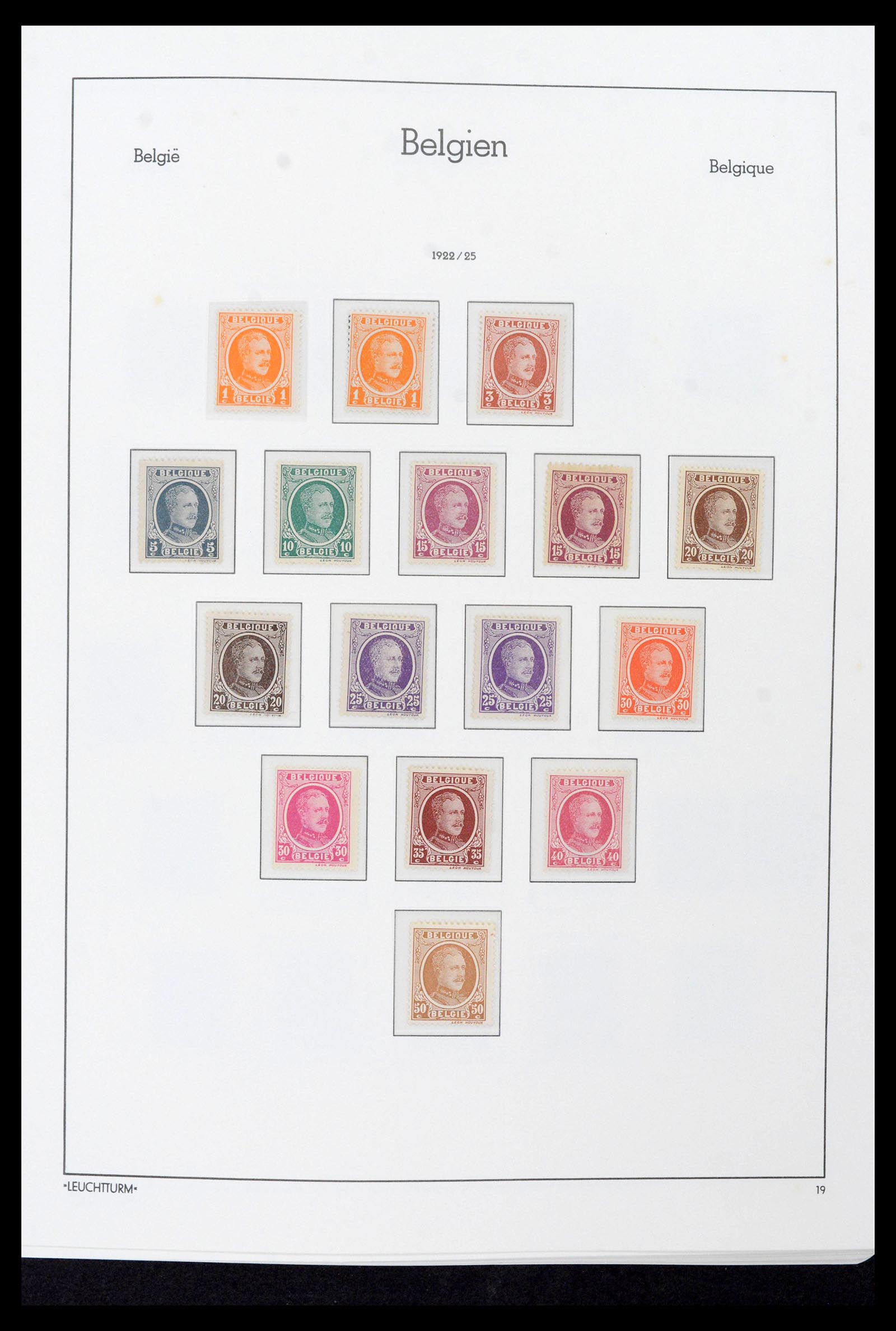 39137 0026 - Stamp collection 39137 Belgium 1849-2002.