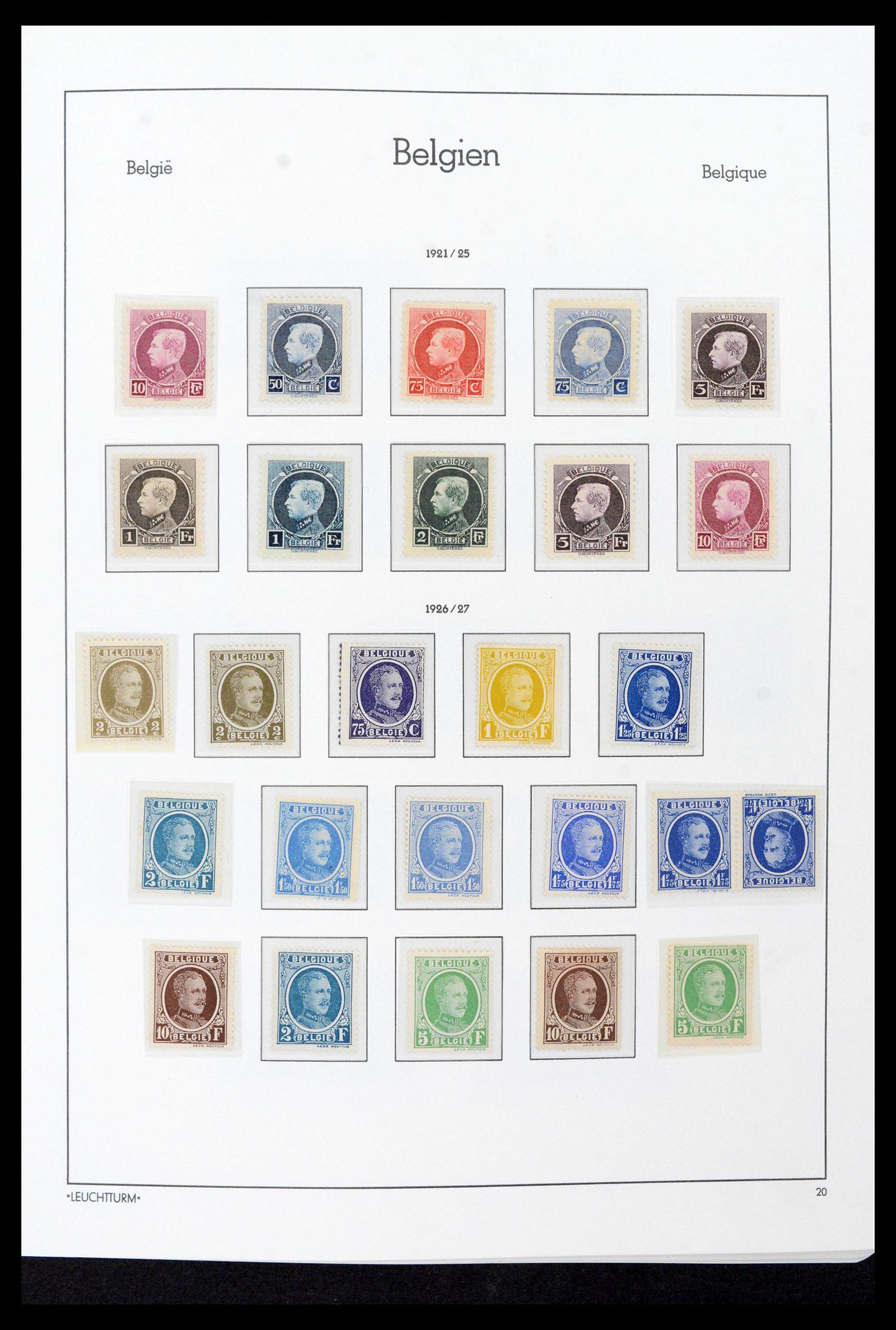 39137 0027 - Postzegelverzameling 39137 België 1849-2002.