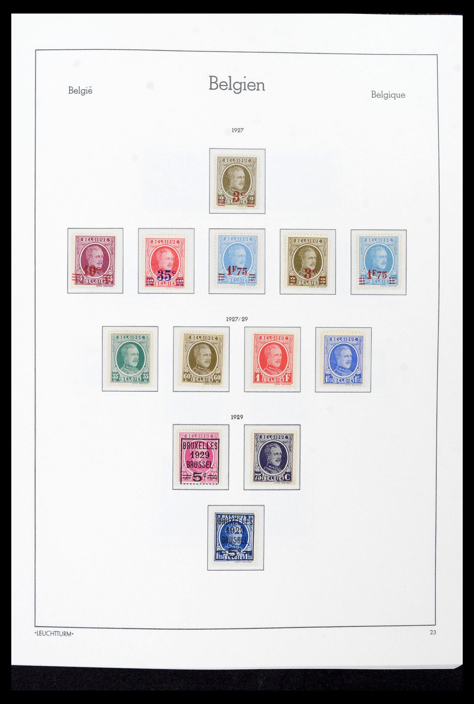 39137 0030 - Postzegelverzameling 39137 België 1849-2002.