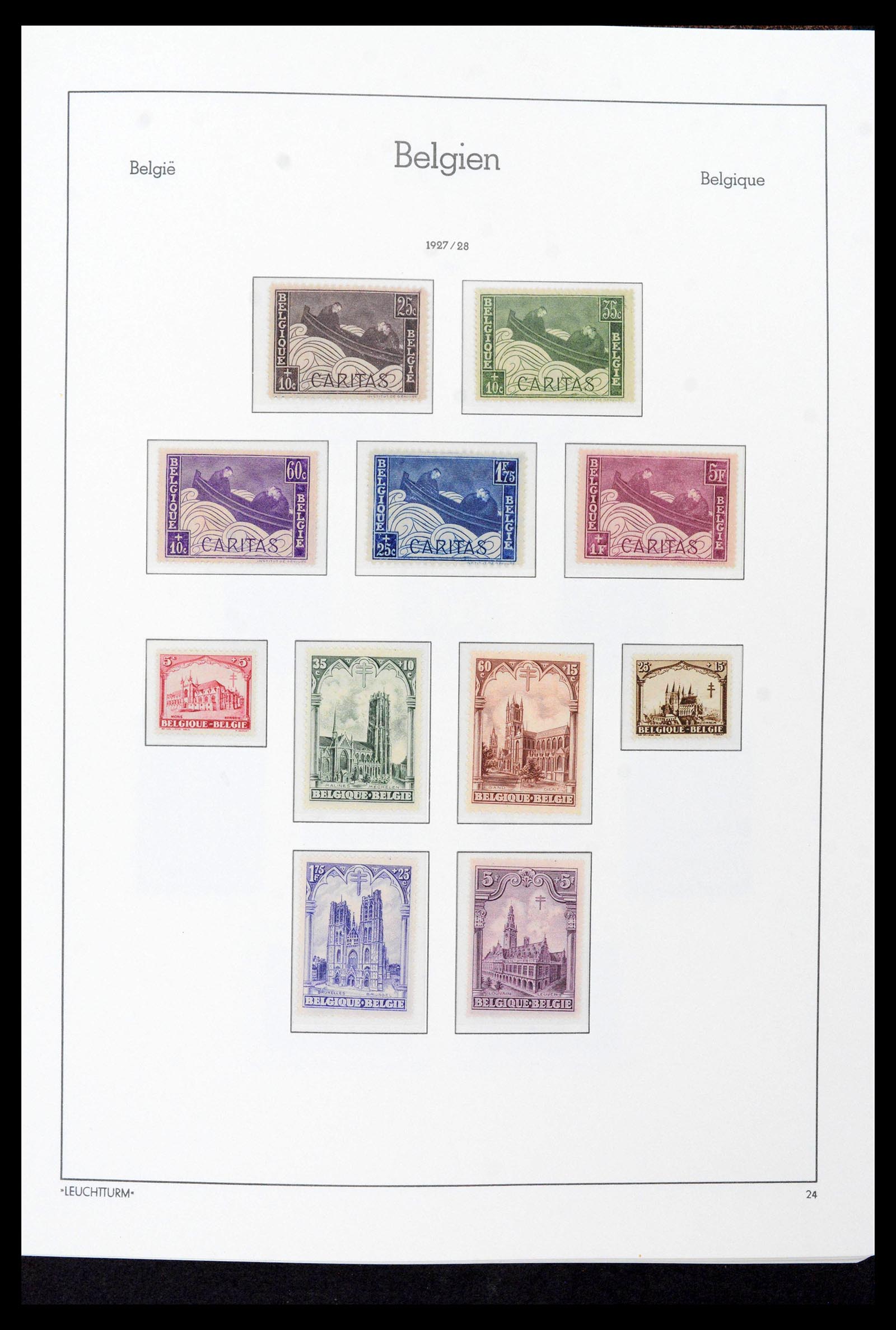39137 0031 - Stamp collection 39137 Belgium 1849-2002.