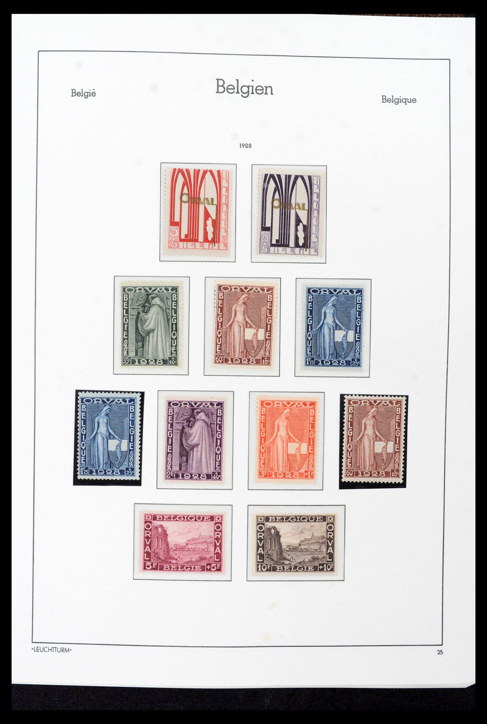 39137 0032 - Stamp collection 39137 Belgium 1849-2002.