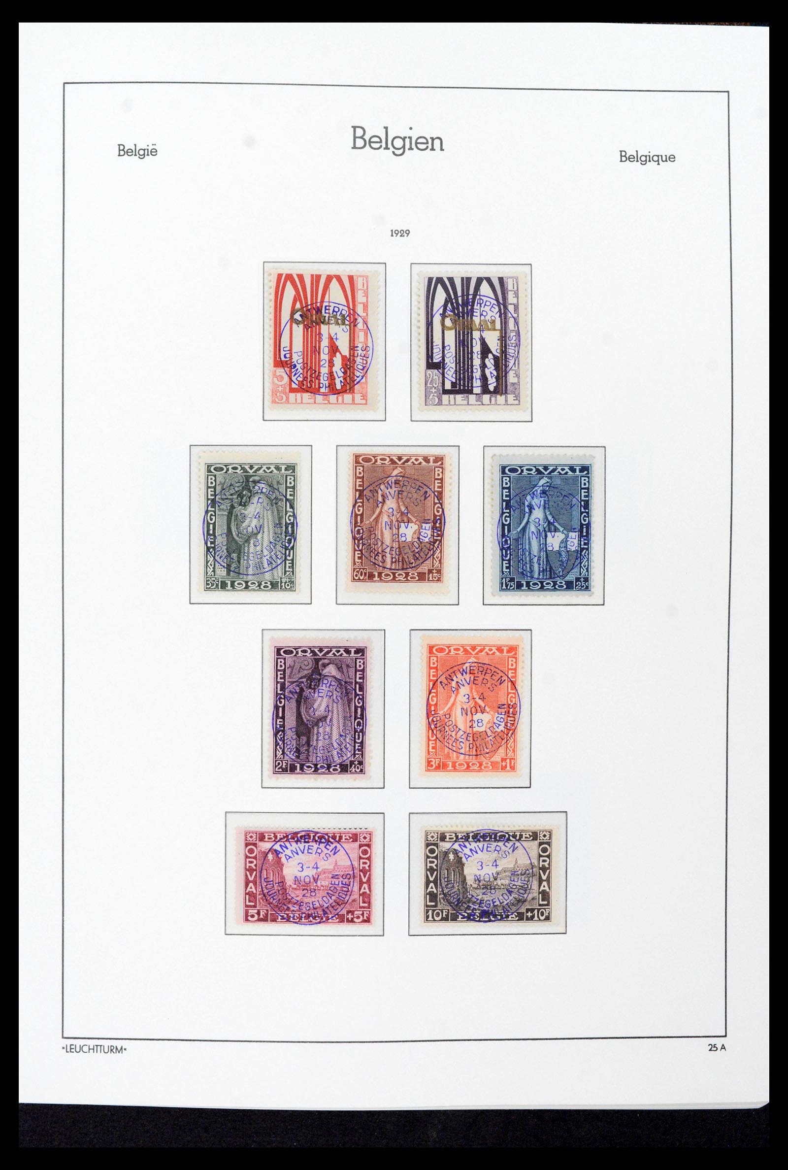 39137 0033 - Postzegelverzameling 39137 België 1849-2002.