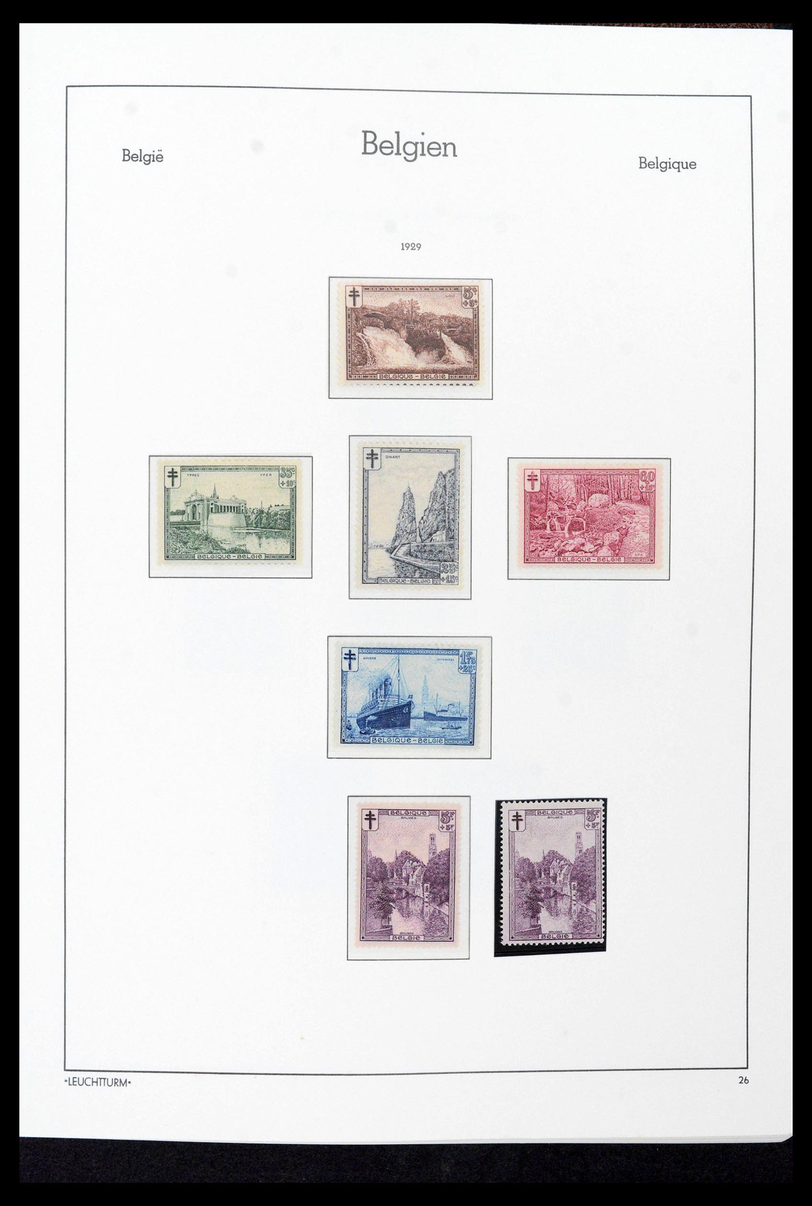 39137 0034 - Postzegelverzameling 39137 België 1849-2002.