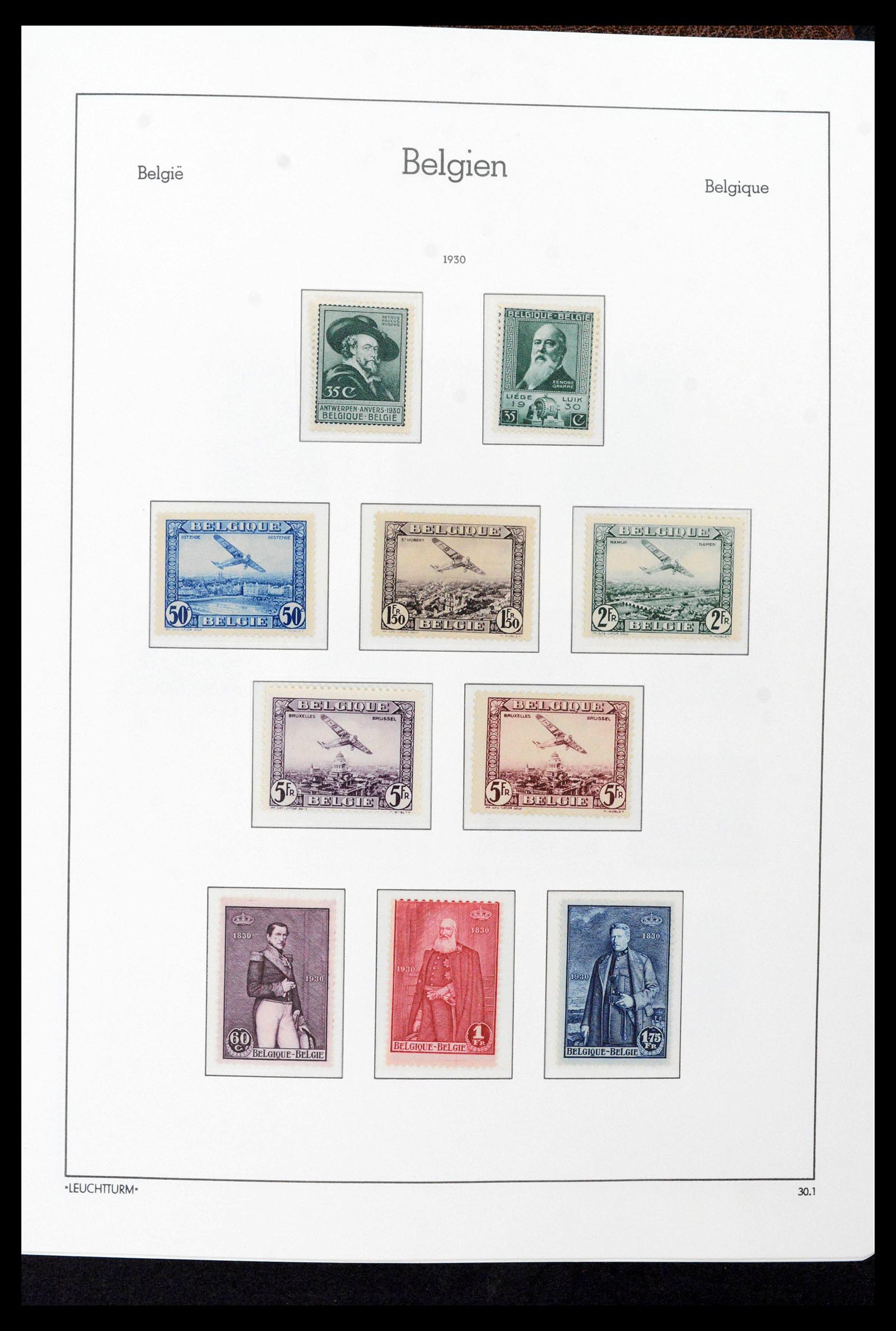 39137 0038 - Stamp collection 39137 Belgium 1849-2002.