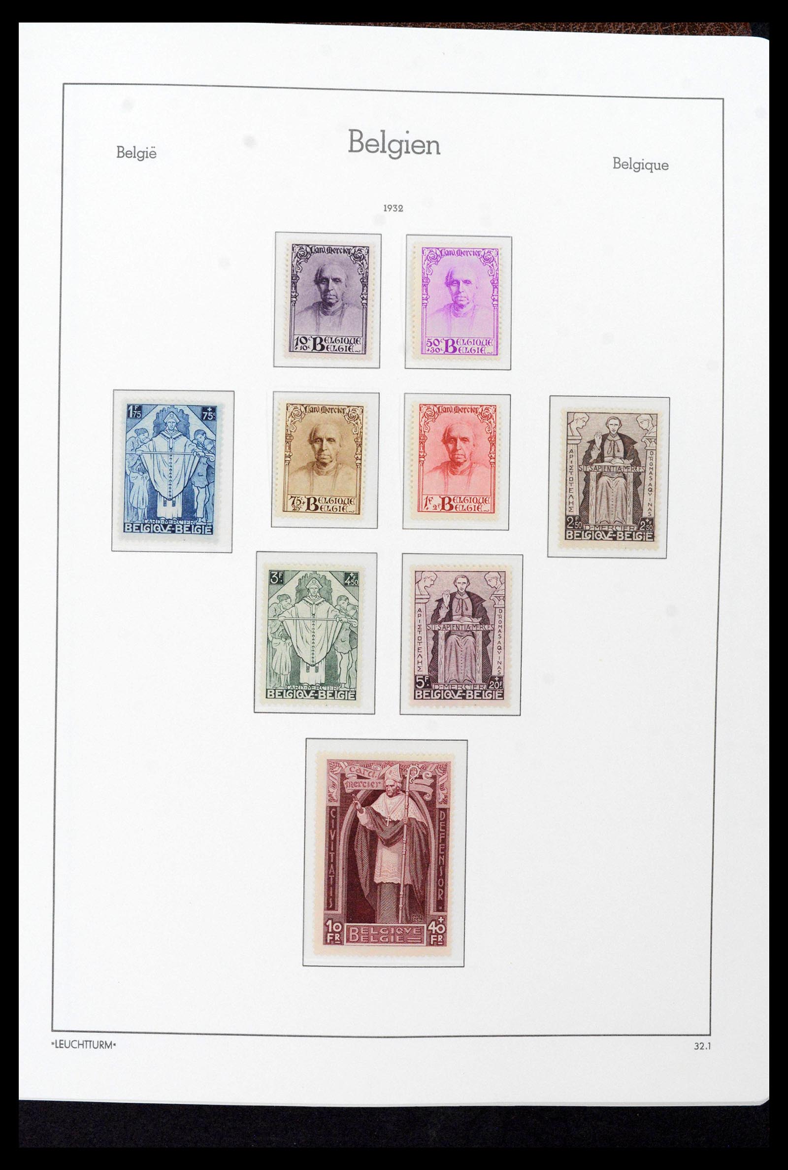 39137 0044 - Stamp collection 39137 Belgium 1849-2002.