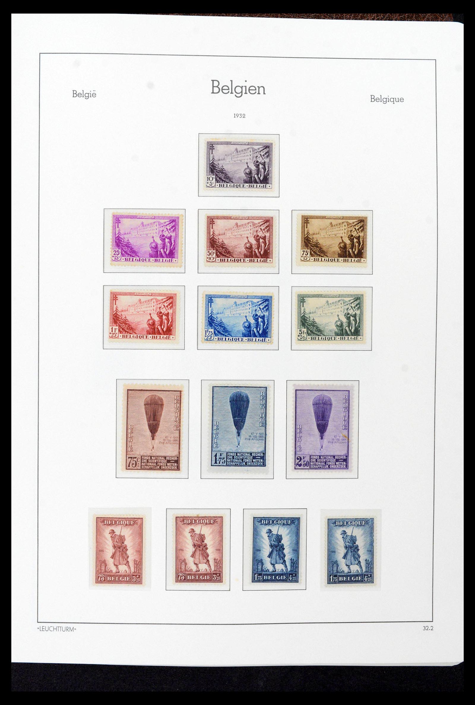 39137 0047 - Stamp collection 39137 Belgium 1849-2002.