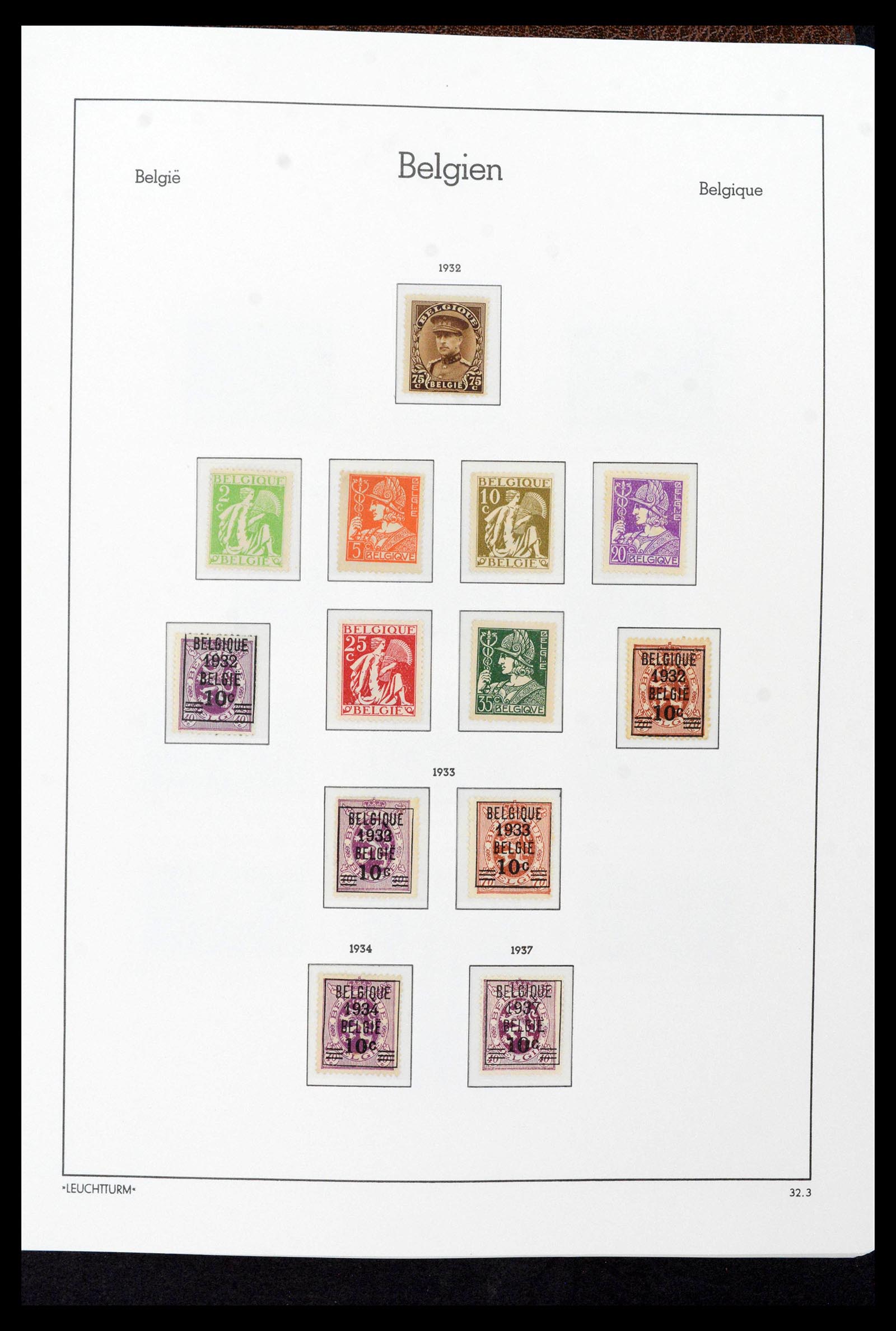 39137 0048 - Stamp collection 39137 Belgium 1849-2002.