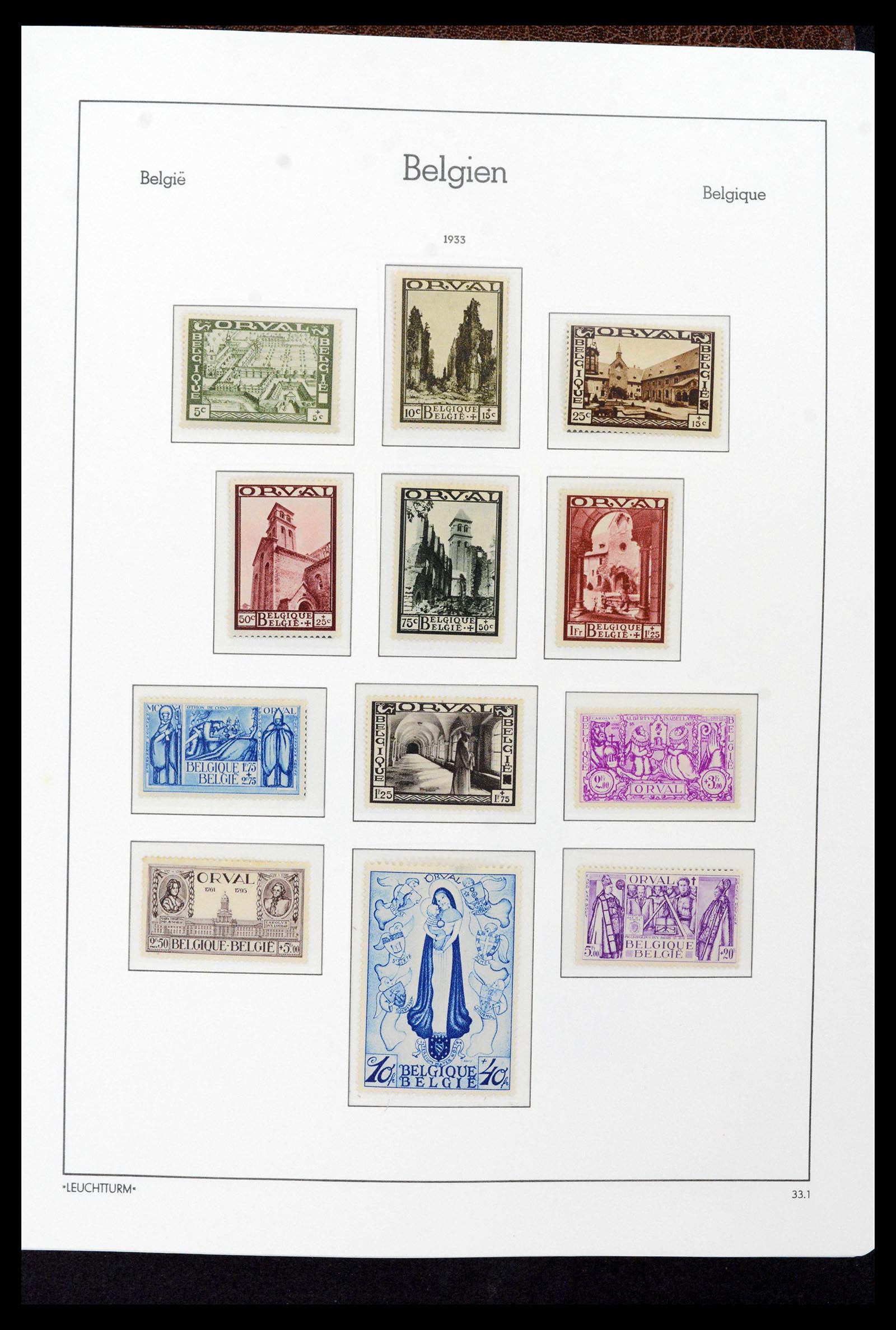 39137 0049 - Stamp collection 39137 Belgium 1849-2002.