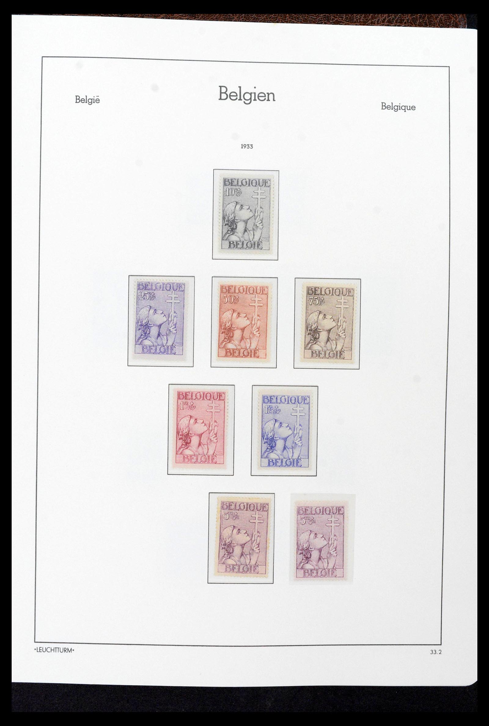 39137 0050 - Stamp collection 39137 Belgium 1849-2002.
