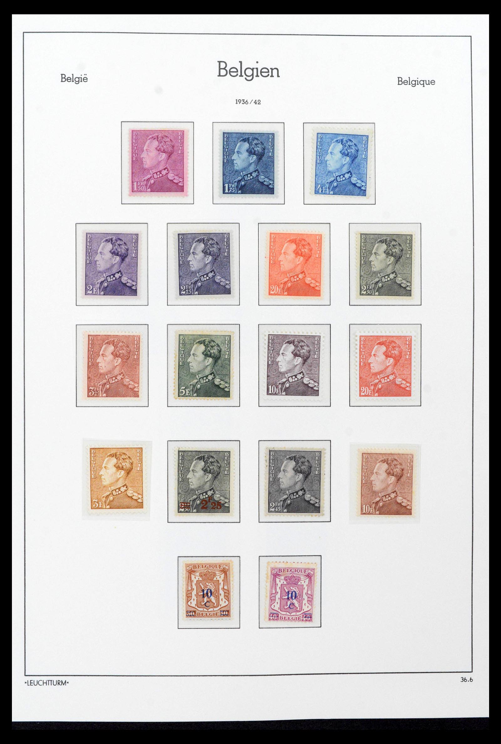 39137 0061 - Stamp collection 39137 Belgium 1849-2002.