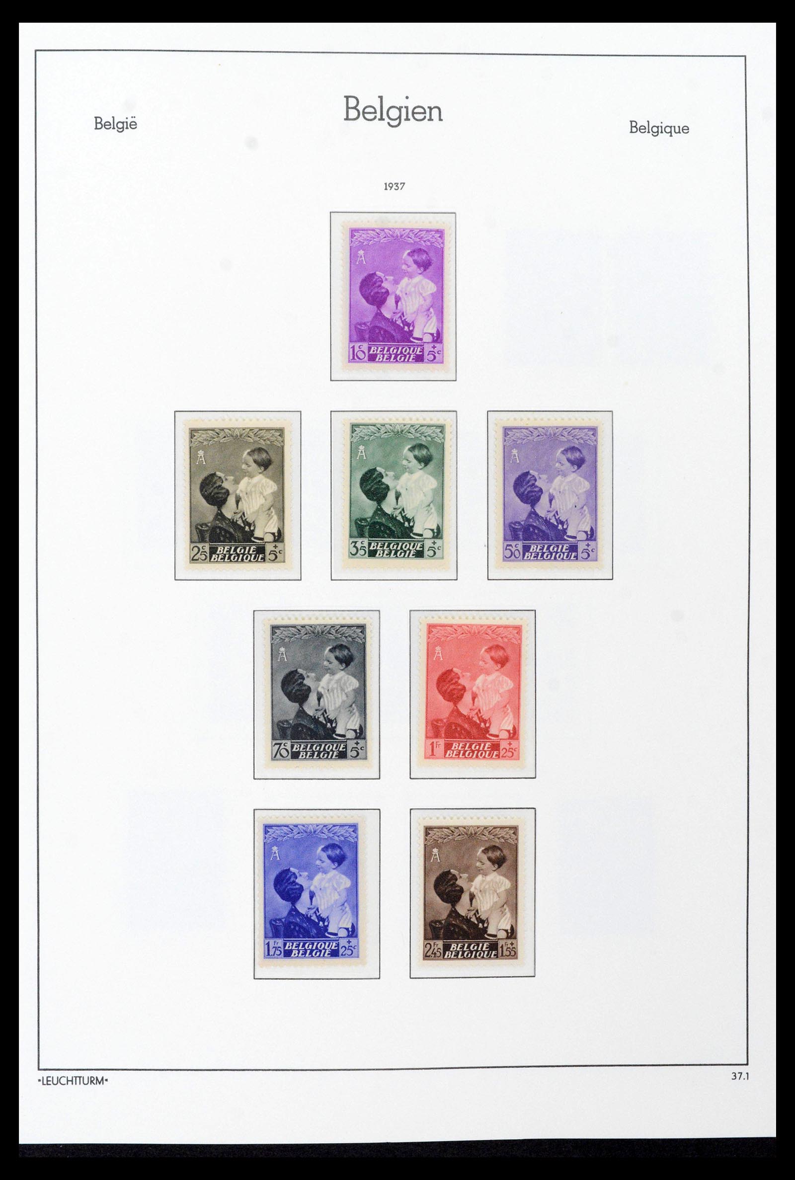 39137 0062 - Postzegelverzameling 39137 België 1849-2002.