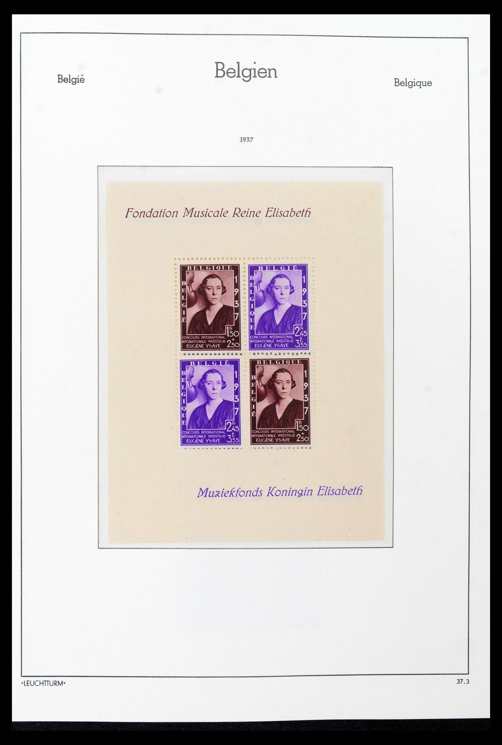 39137 0064 - Stamp collection 39137 Belgium 1849-2002.