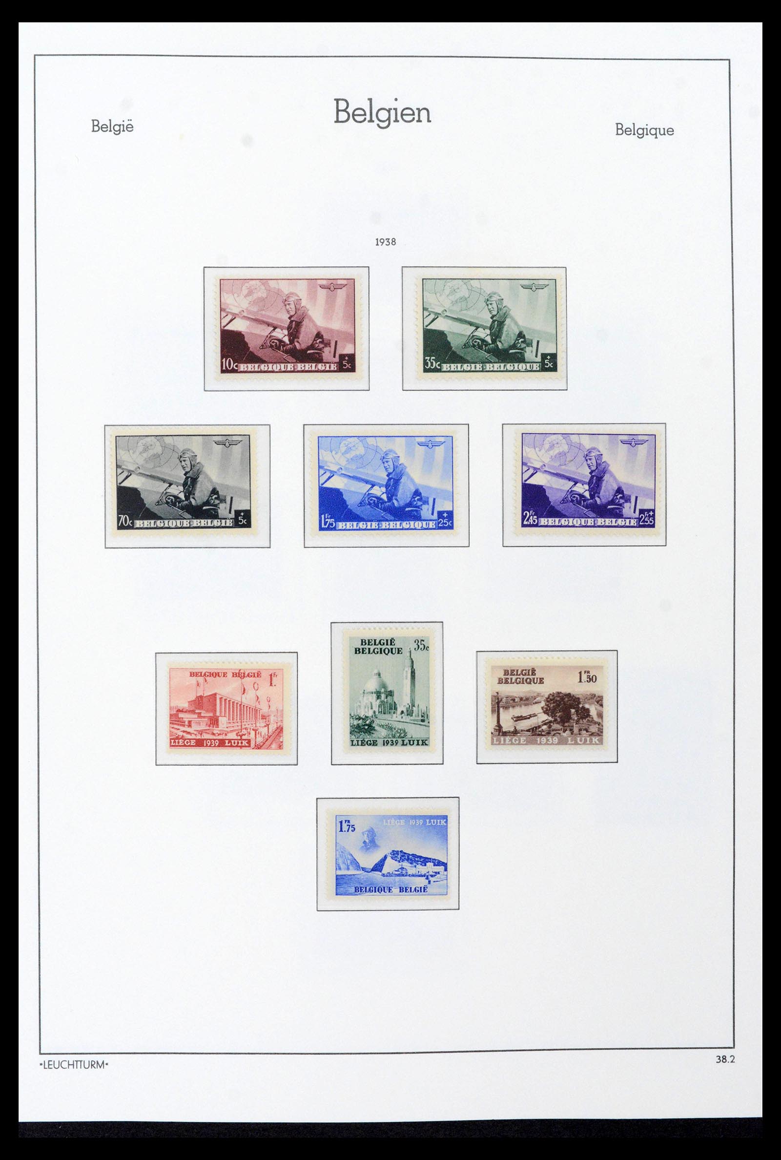 39137 0066 - Stamp collection 39137 Belgium 1849-2002.