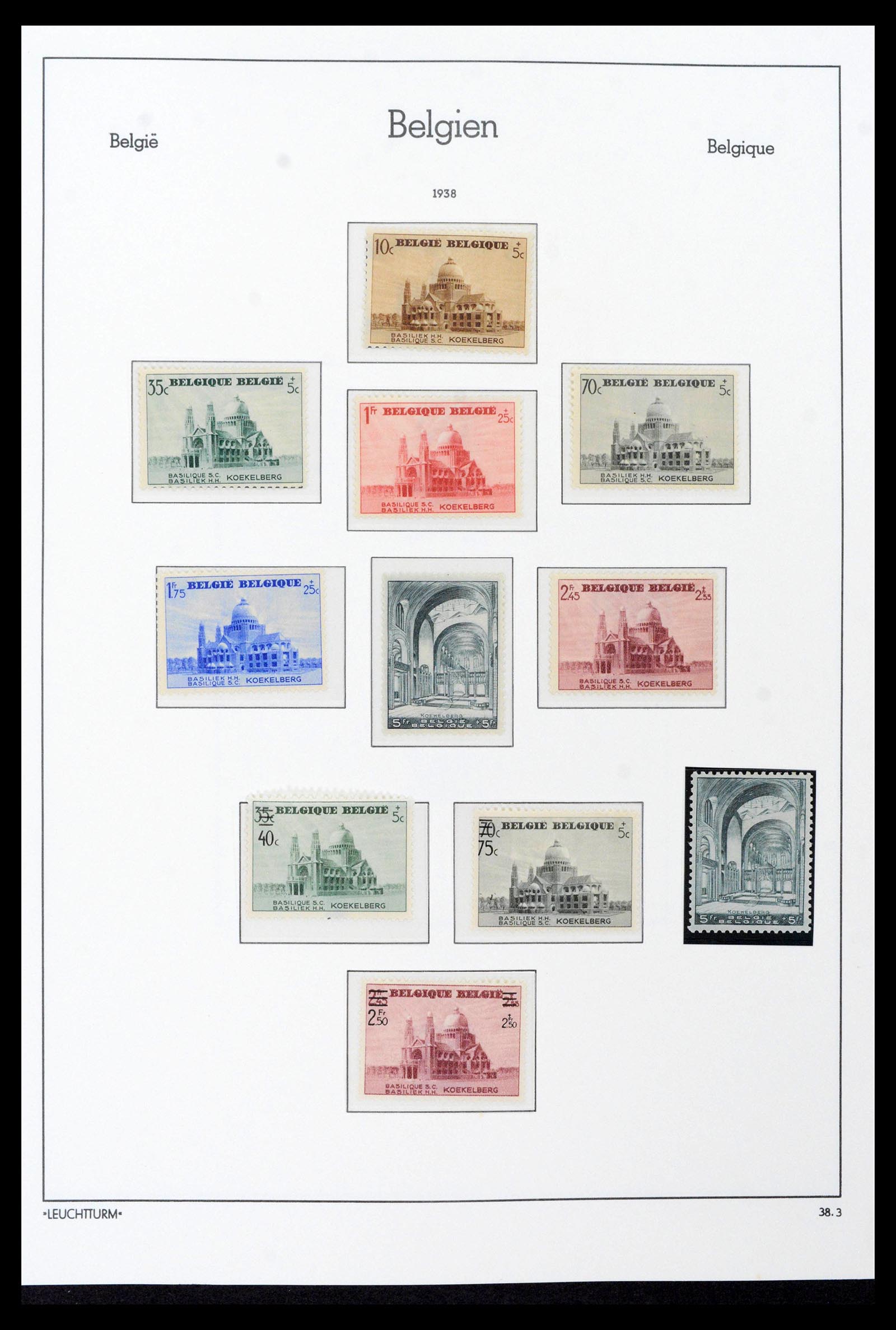 39137 0067 - Stamp collection 39137 Belgium 1849-2002.