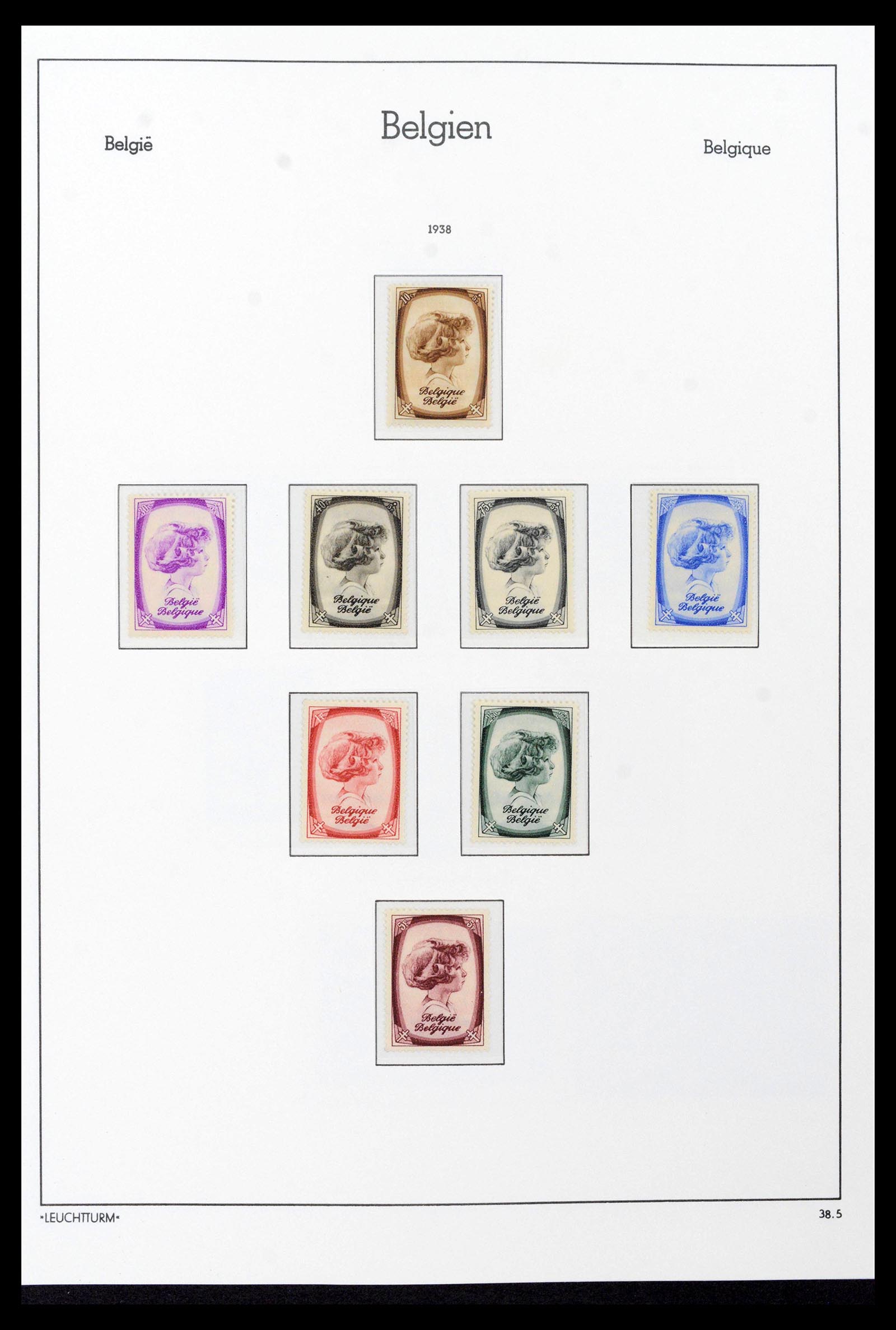 39137 0069 - Postzegelverzameling 39137 België 1849-2002.