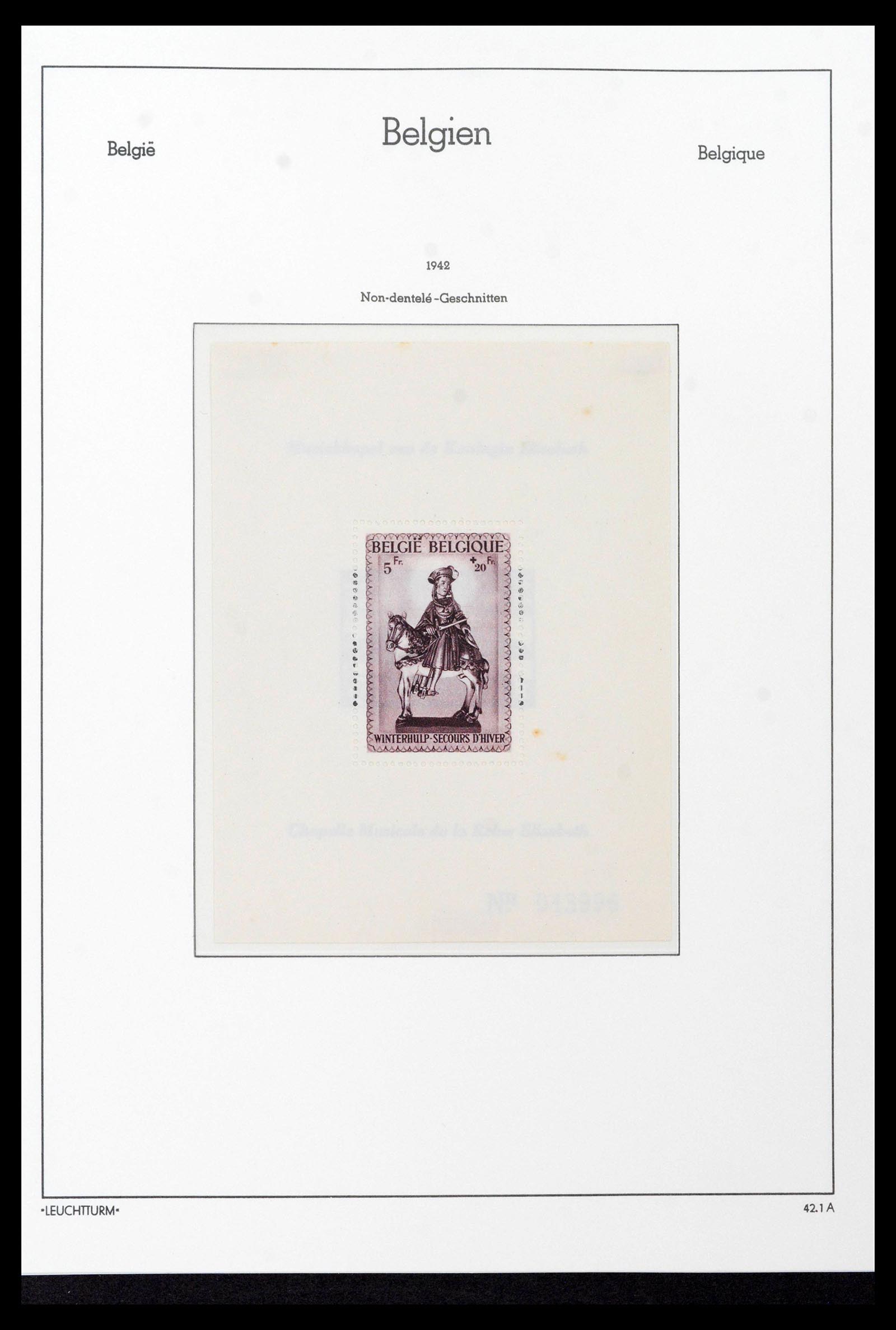 39137 0084 - Stamp collection 39137 Belgium 1849-2002.