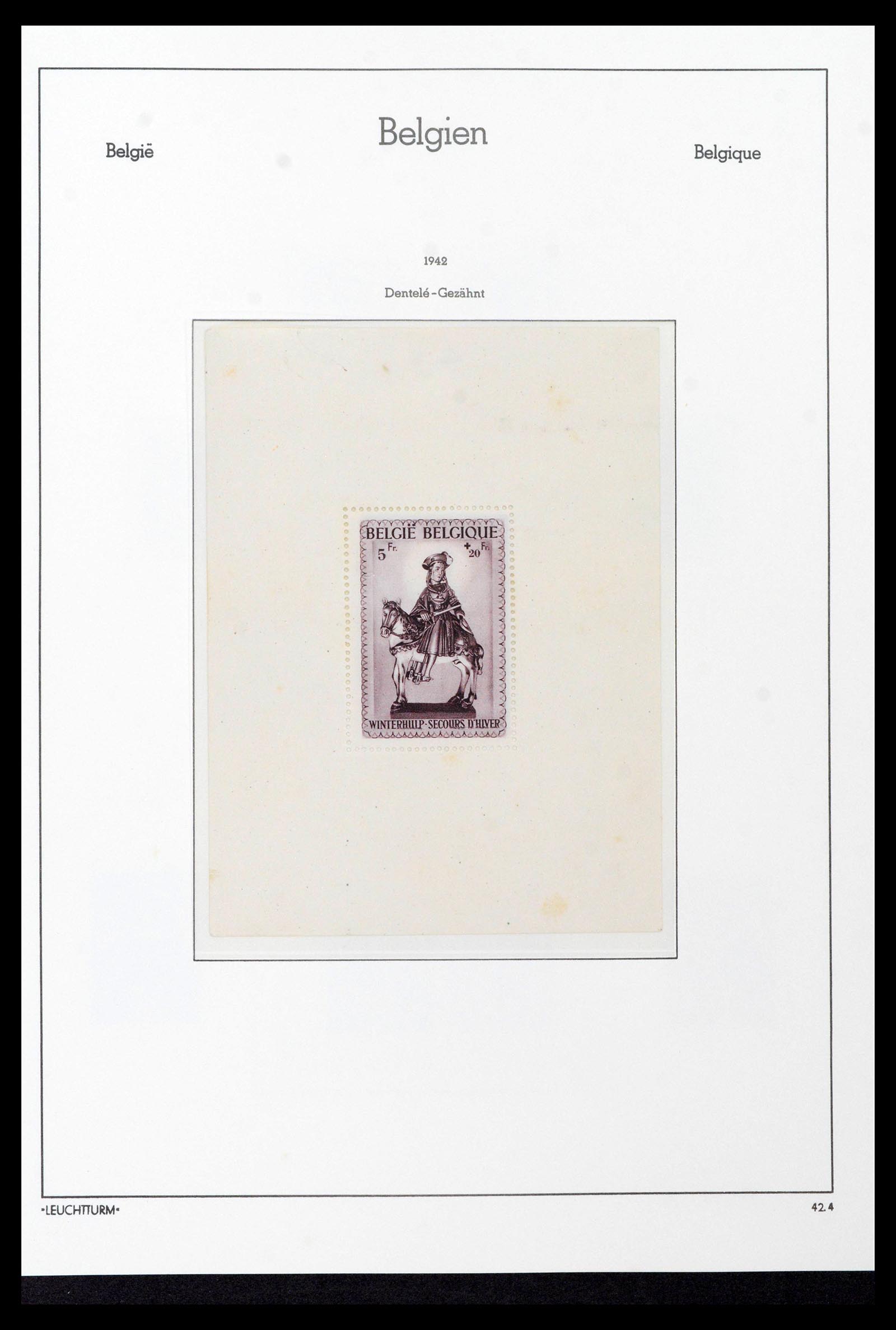 39137 0087 - Postzegelverzameling 39137 België 1849-2002.