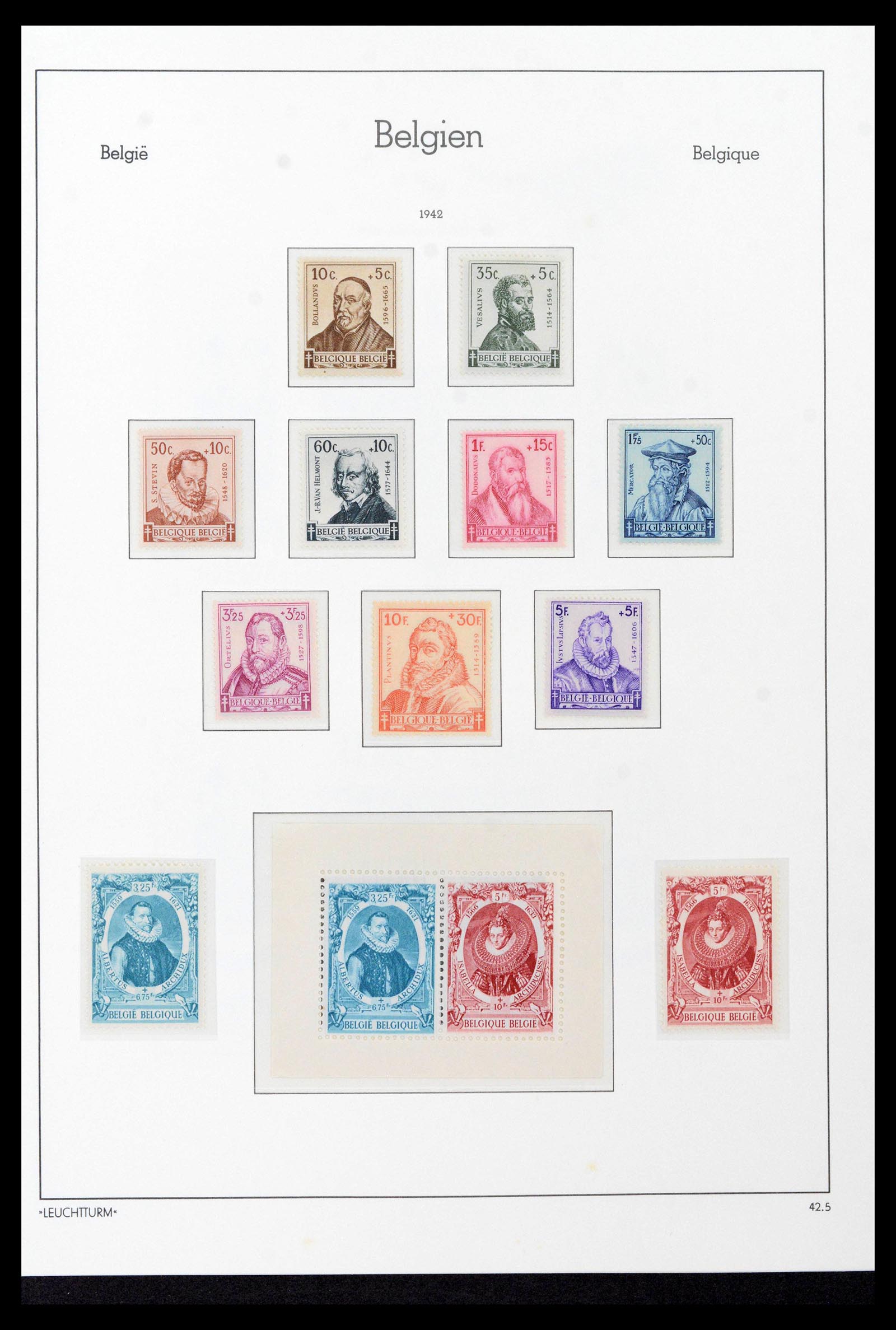 39137 0088 - Stamp collection 39137 Belgium 1849-2002.