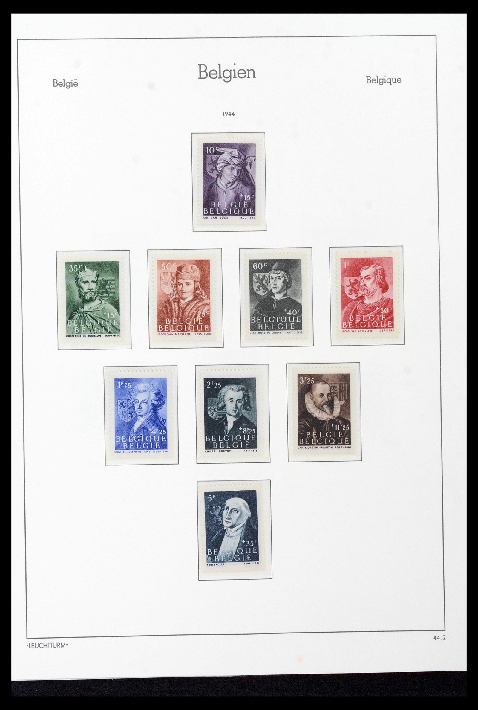 39137 0098 - Stamp collection 39137 Belgium 1849-2002.