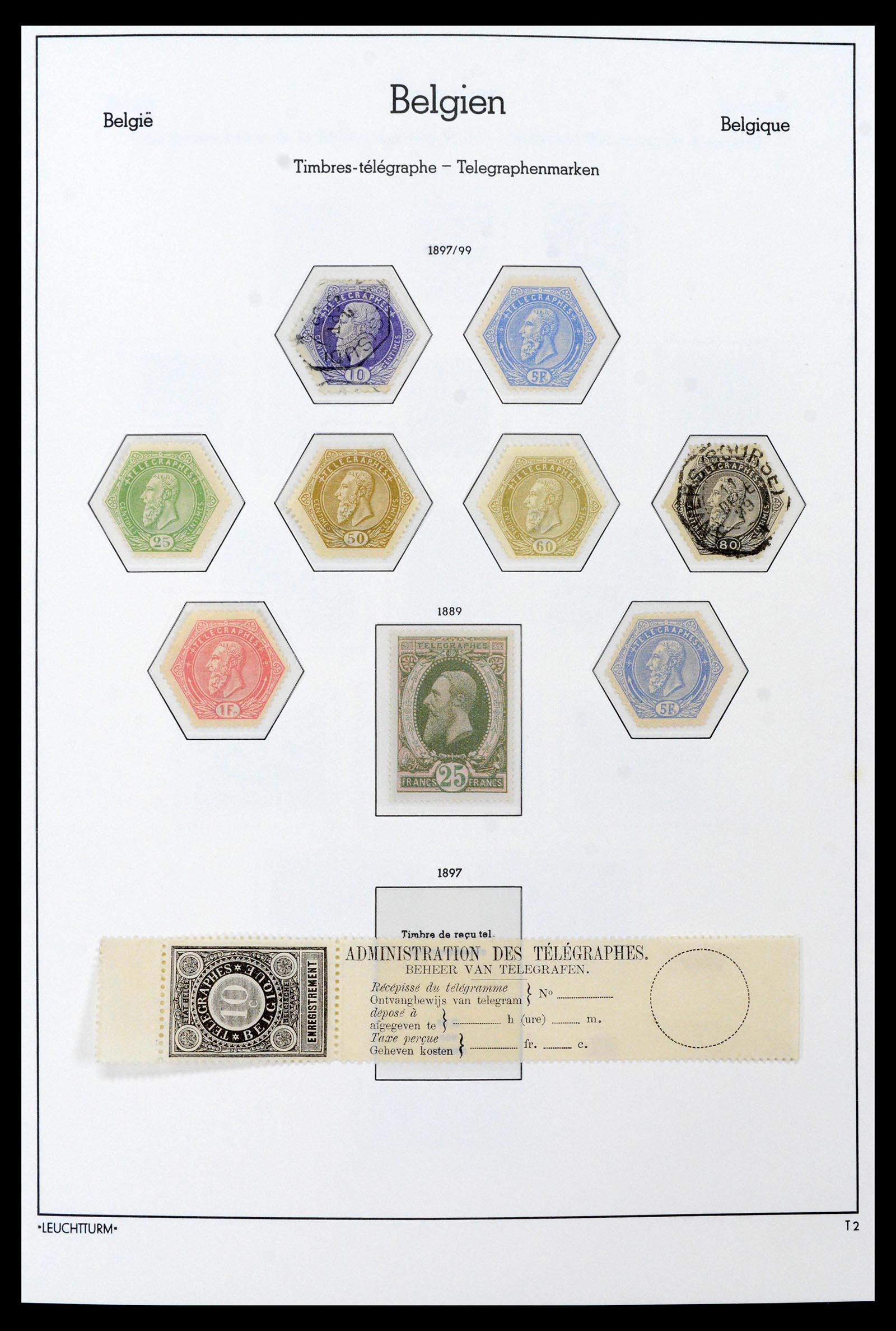 39137 0129 - Postzegelverzameling 39137 België 1849-2002.