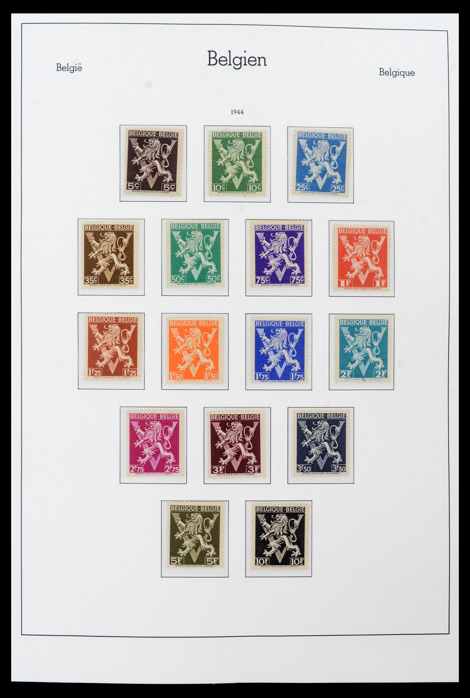 39137 0136 - Postzegelverzameling 39137 België 1849-2002.