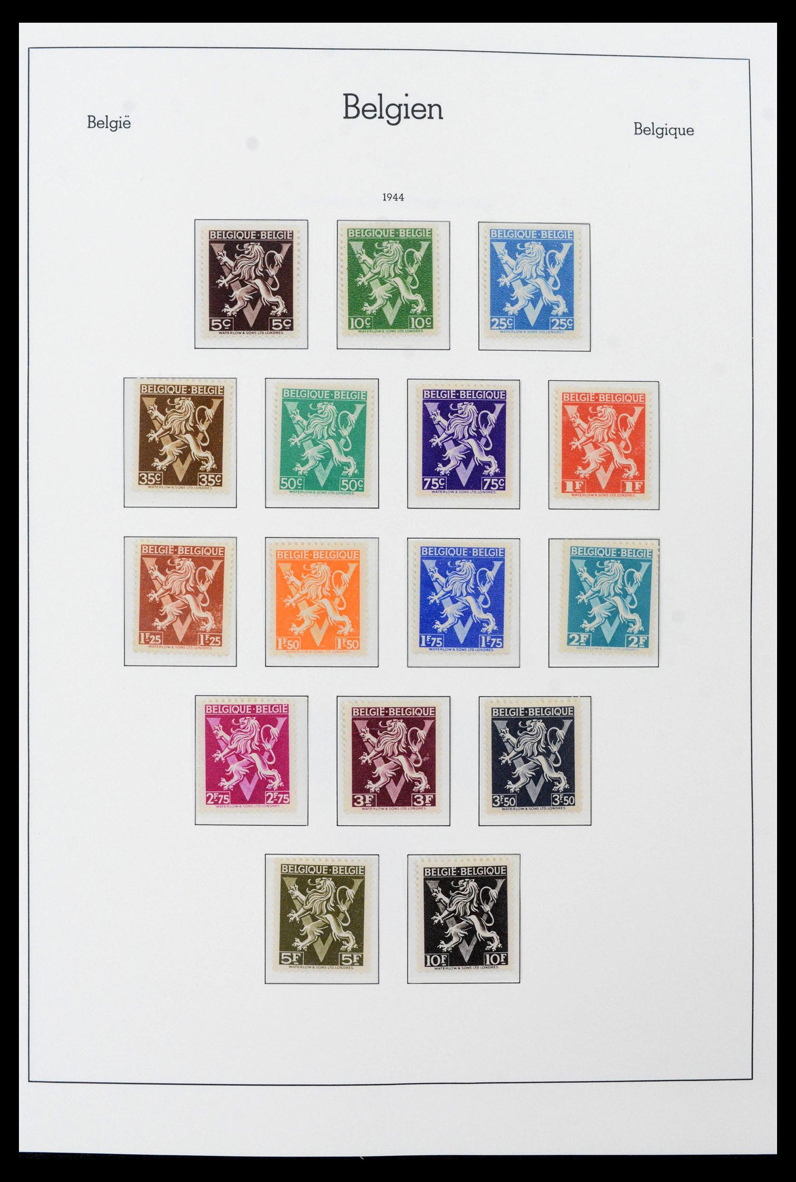 39137 0137 - Postzegelverzameling 39137 België 1849-2002.