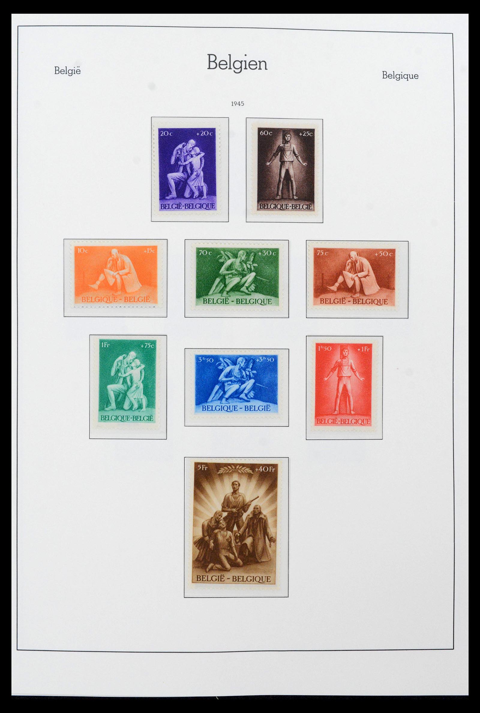 39137 0139 - Postzegelverzameling 39137 België 1849-2002.