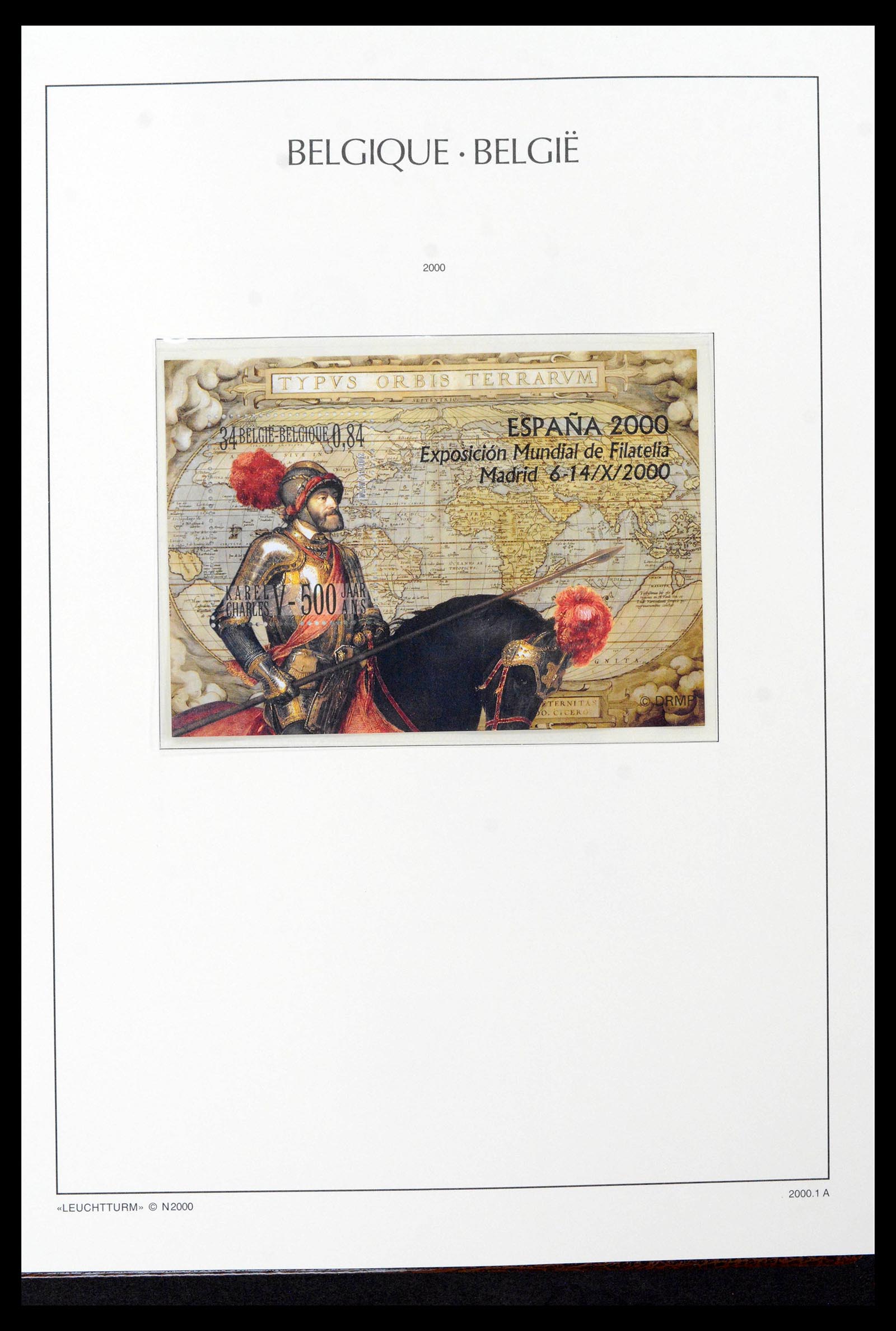 39137 0454 - Postzegelverzameling 39137 België 1849-2002.