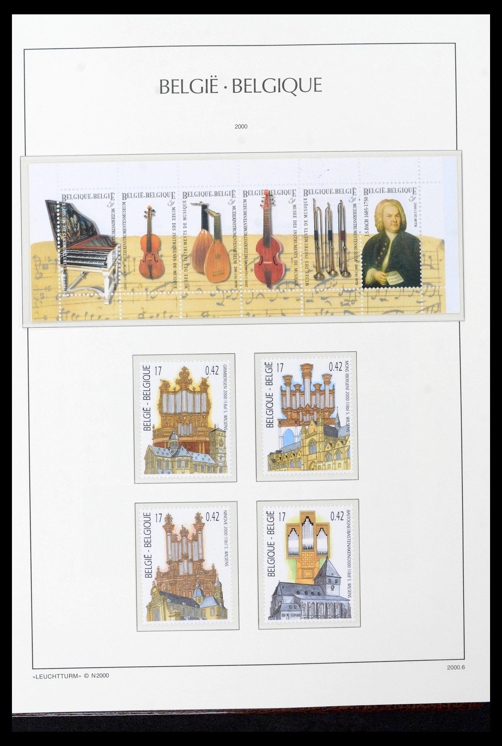 39137 0459 - Stamp collection 39137 Belgium 1849-2002.