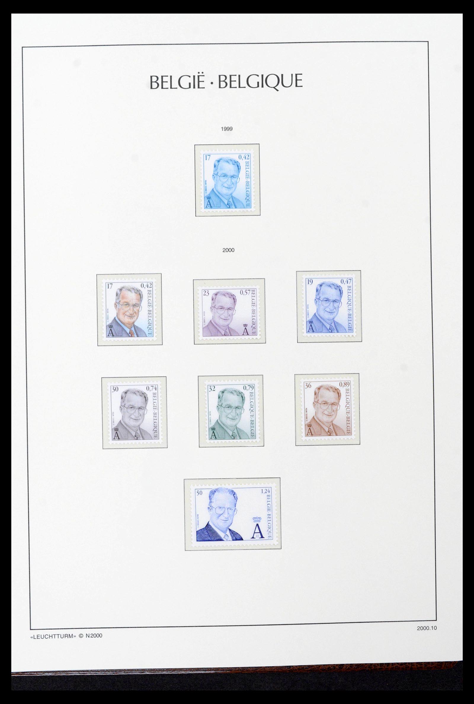 39137 0463 - Stamp collection 39137 Belgium 1849-2002.