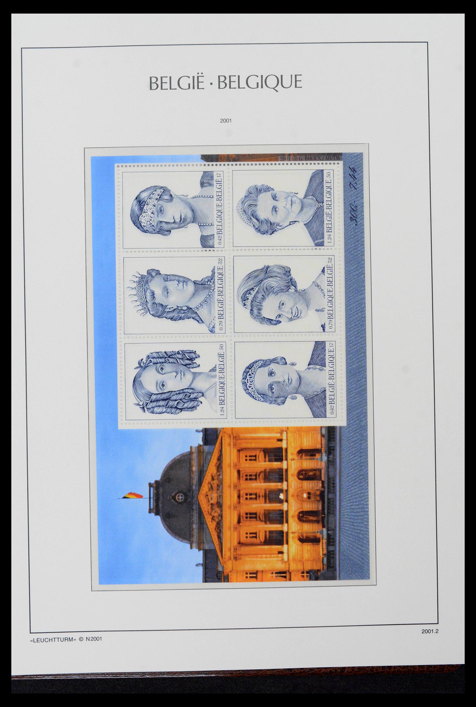 39137 0465 - Postzegelverzameling 39137 België 1849-2002.
