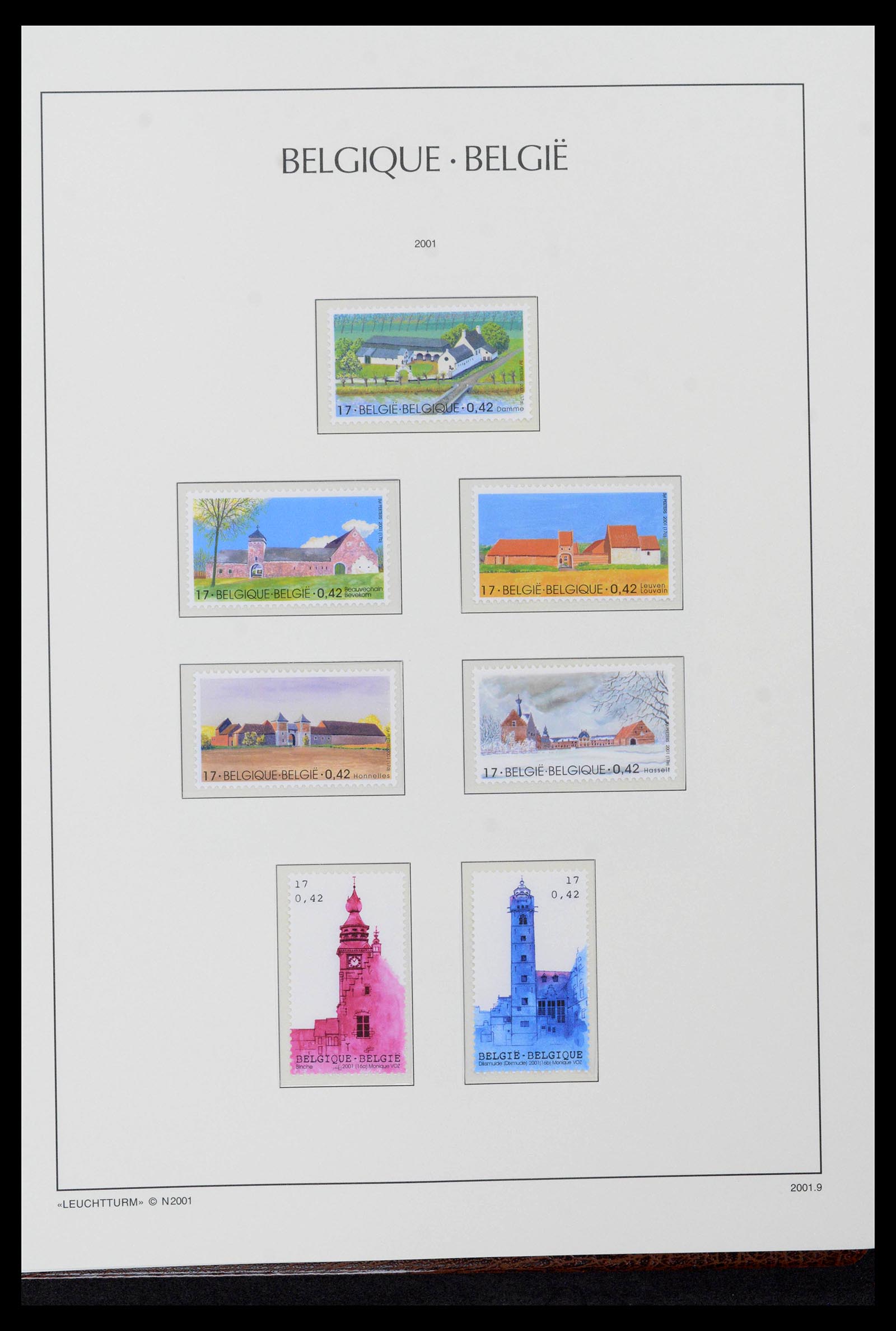 39137 0472 - Stamp collection 39137 Belgium 1849-2002.