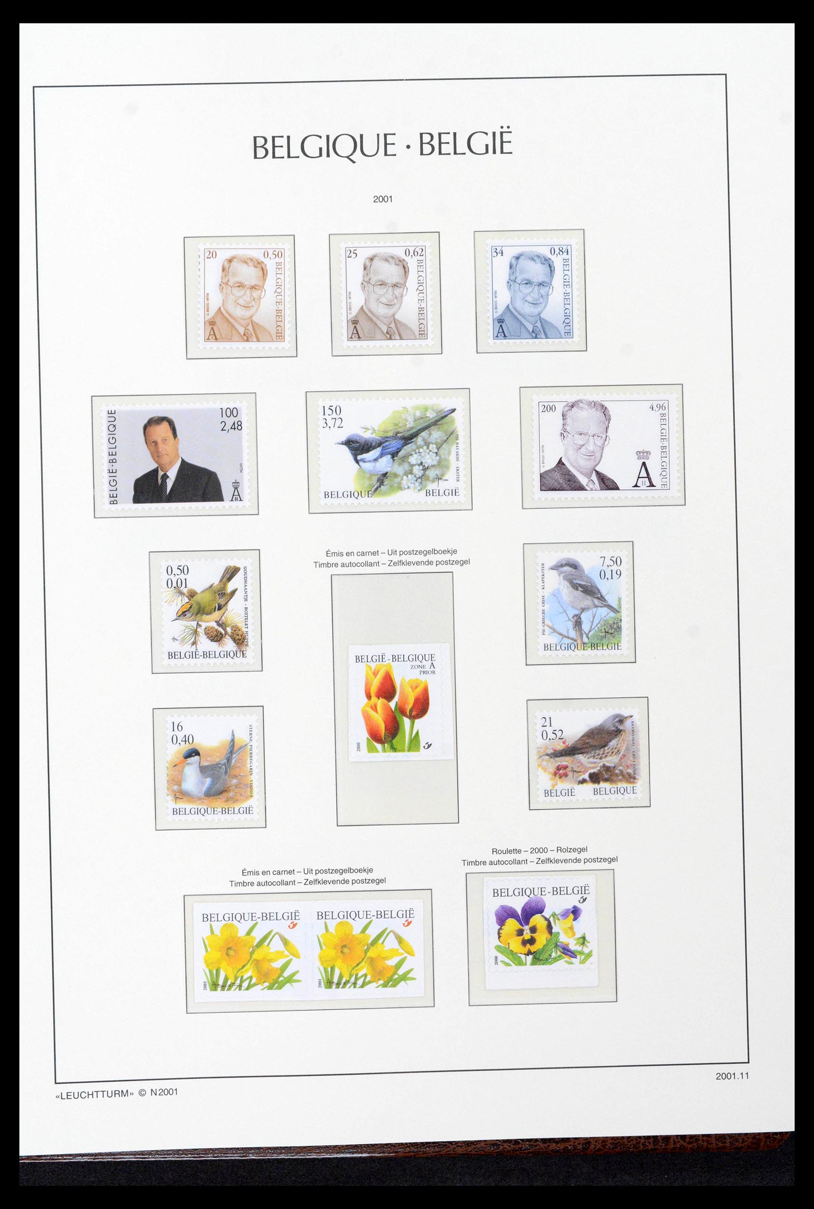 39137 0474 - Postzegelverzameling 39137 België 1849-2002.