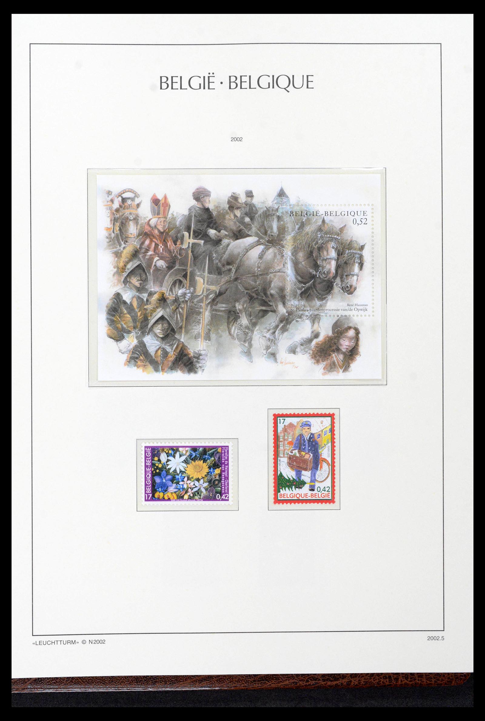 39137 0479 - Postzegelverzameling 39137 België 1849-2002.