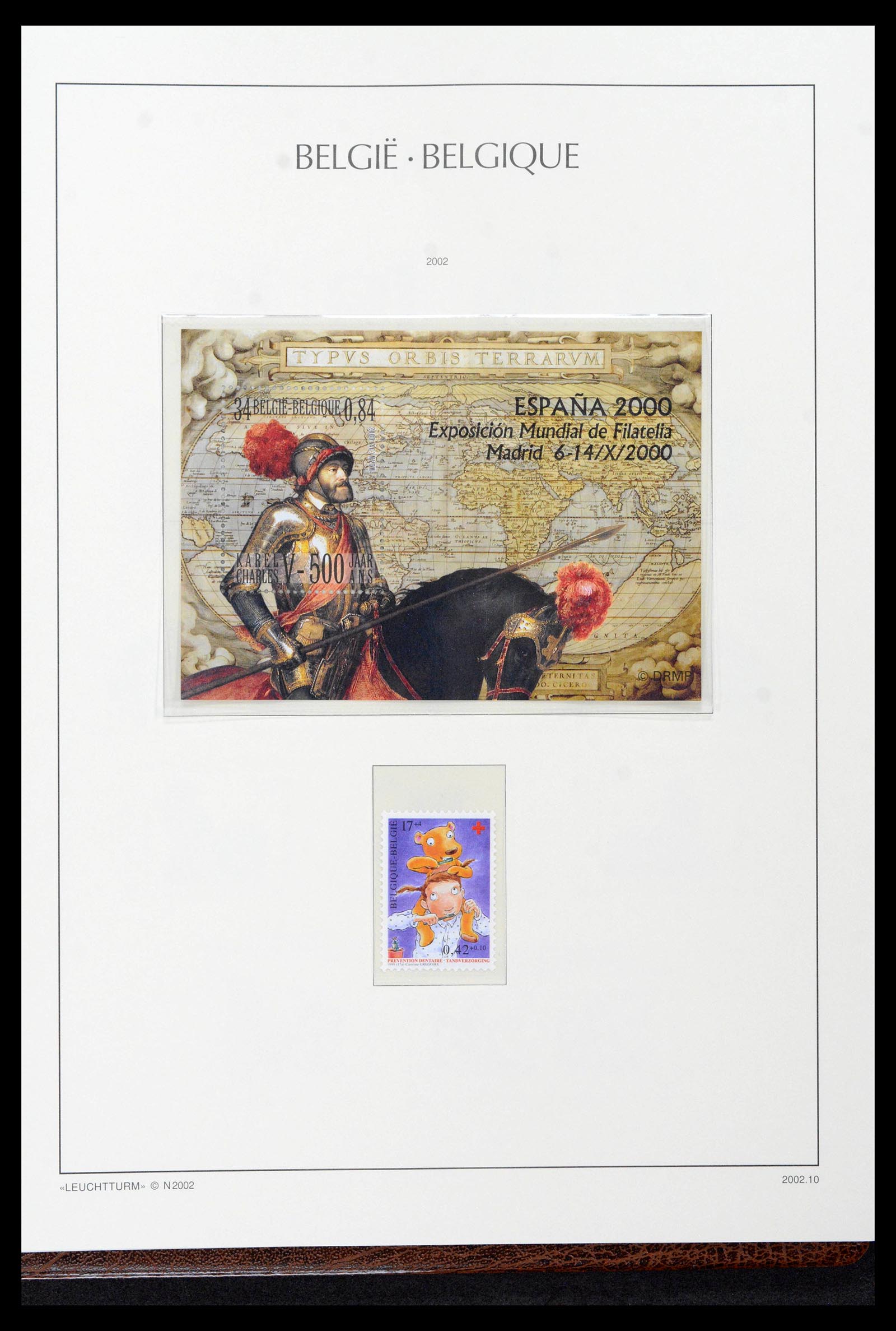 39137 0484 - Postzegelverzameling 39137 België 1849-2002.