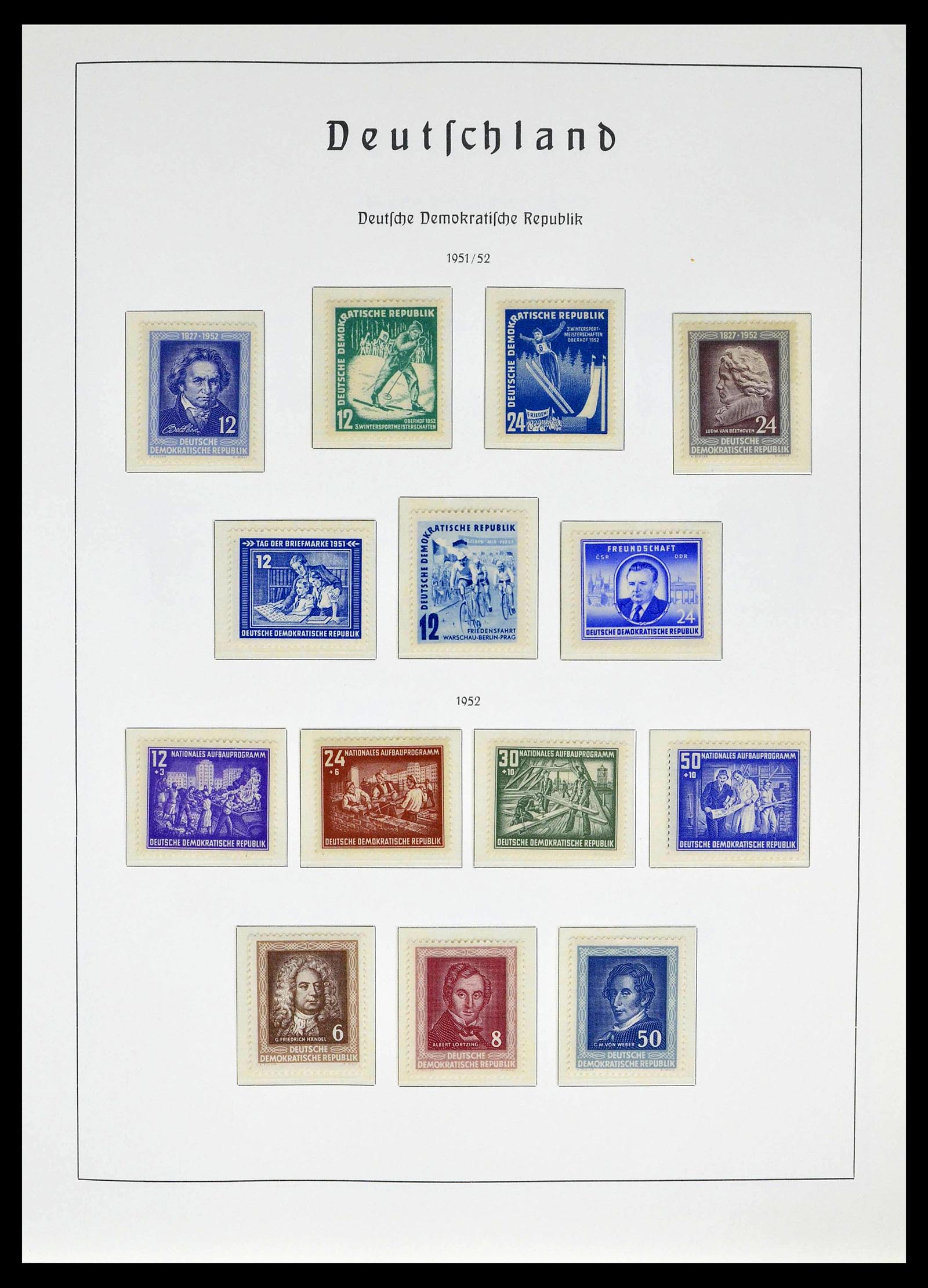 39138 0008 - Postzegelverzameling 39138 DDR 1949-1990.