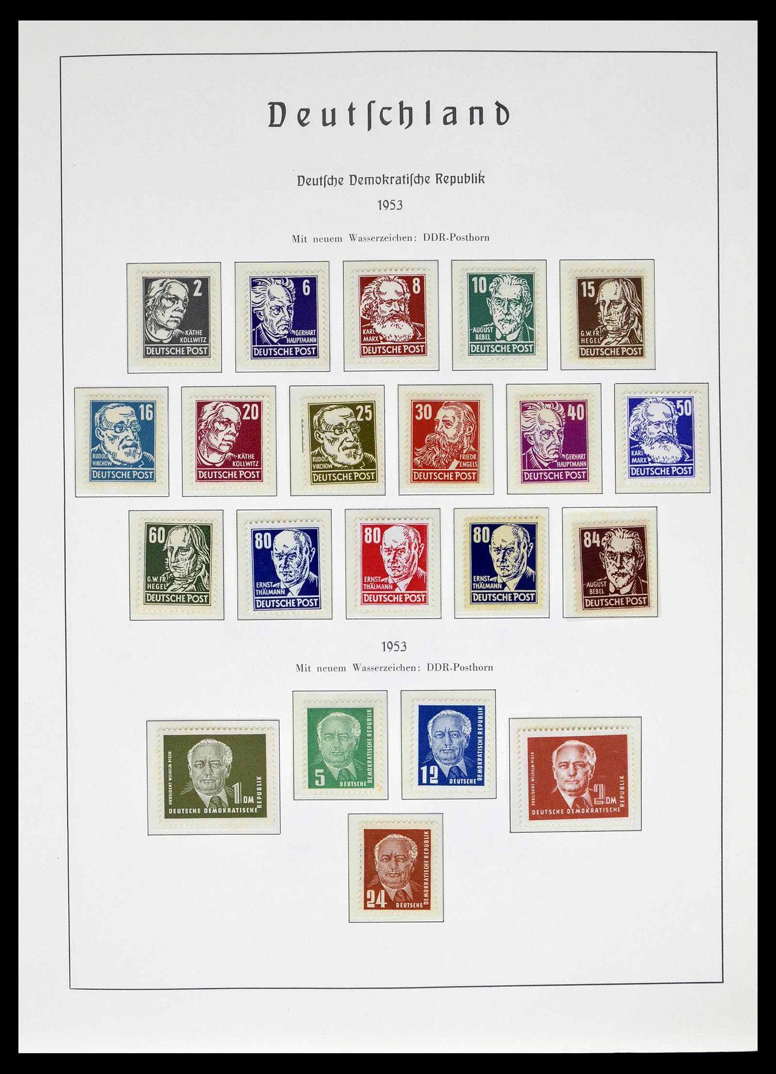 39138 0010 - Postzegelverzameling 39138 DDR 1949-1990.