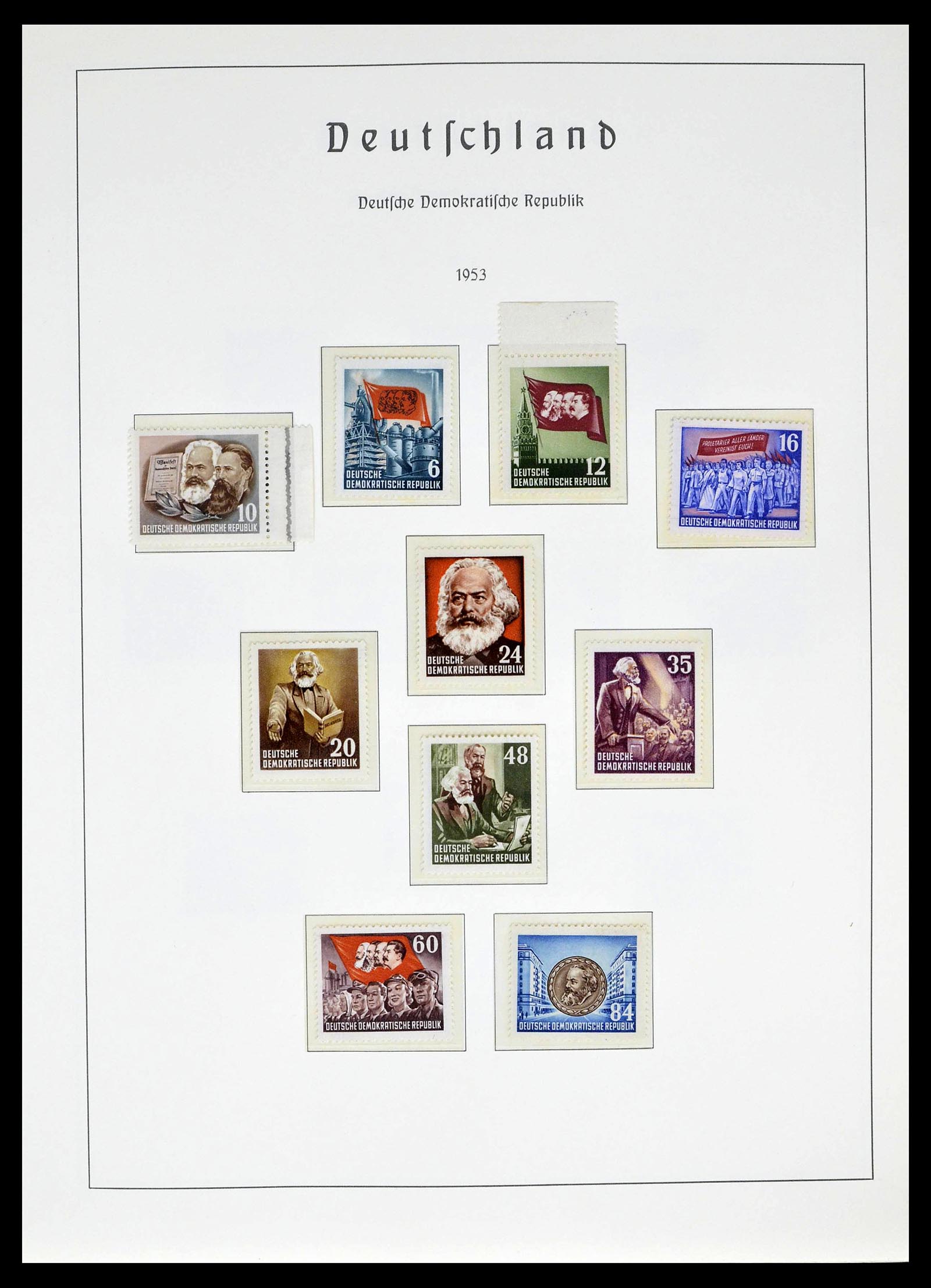 39138 0011 - Postzegelverzameling 39138 DDR 1949-1990.