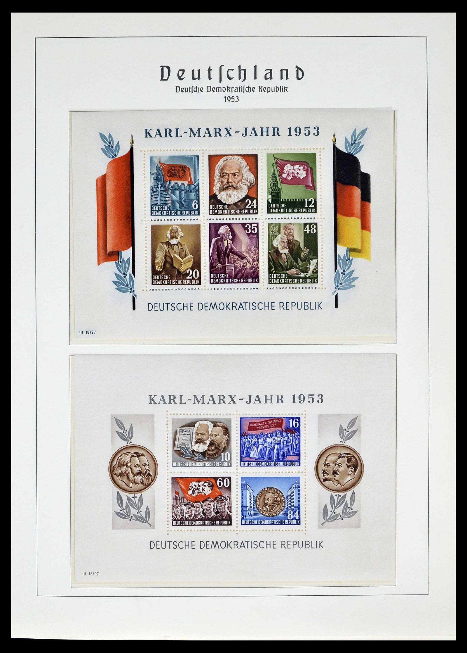 39138 0016 - Stamp collection 39138 GDR 1949-1990.