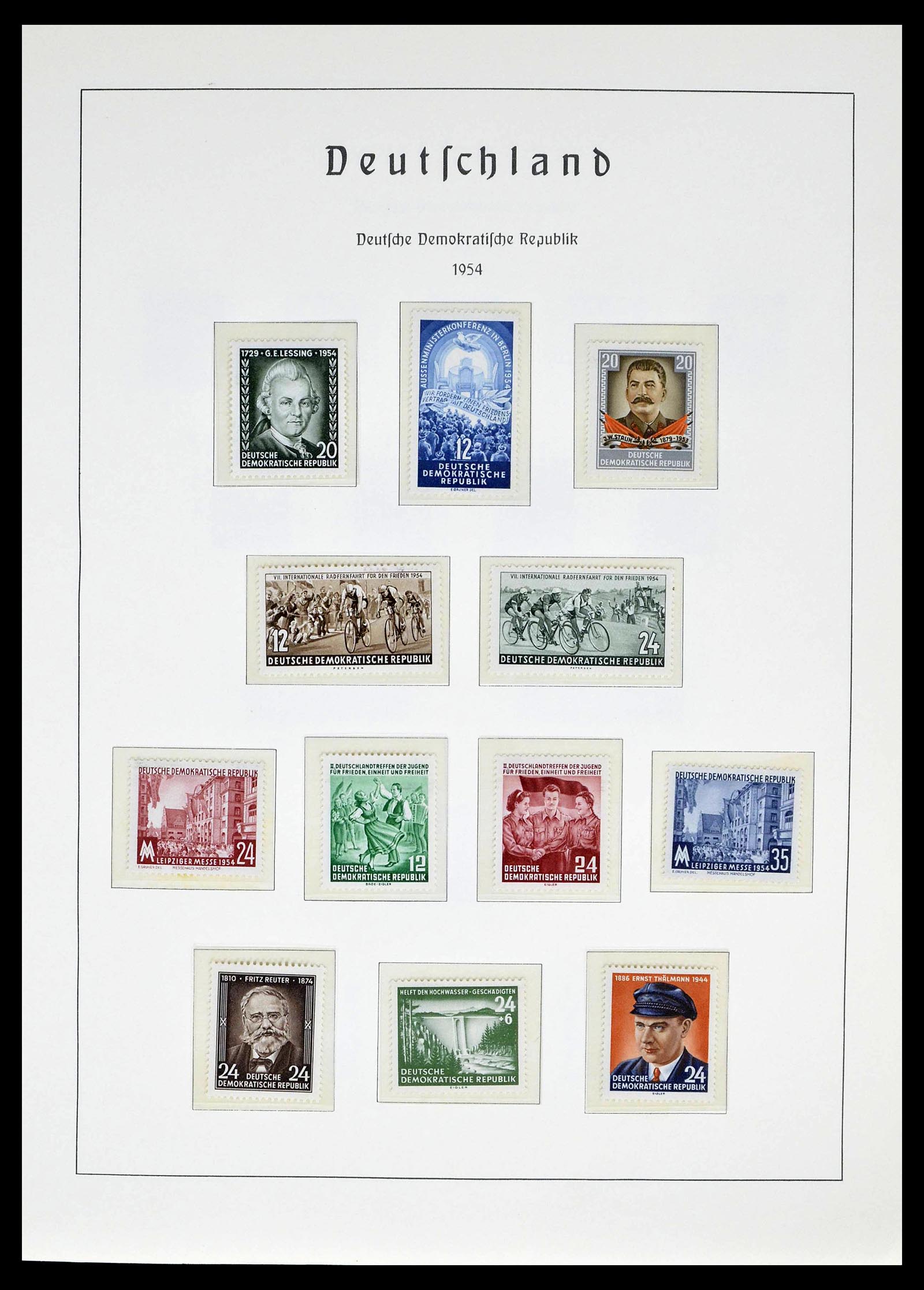 39138 0018 - Stamp collection 39138 GDR 1949-1990.