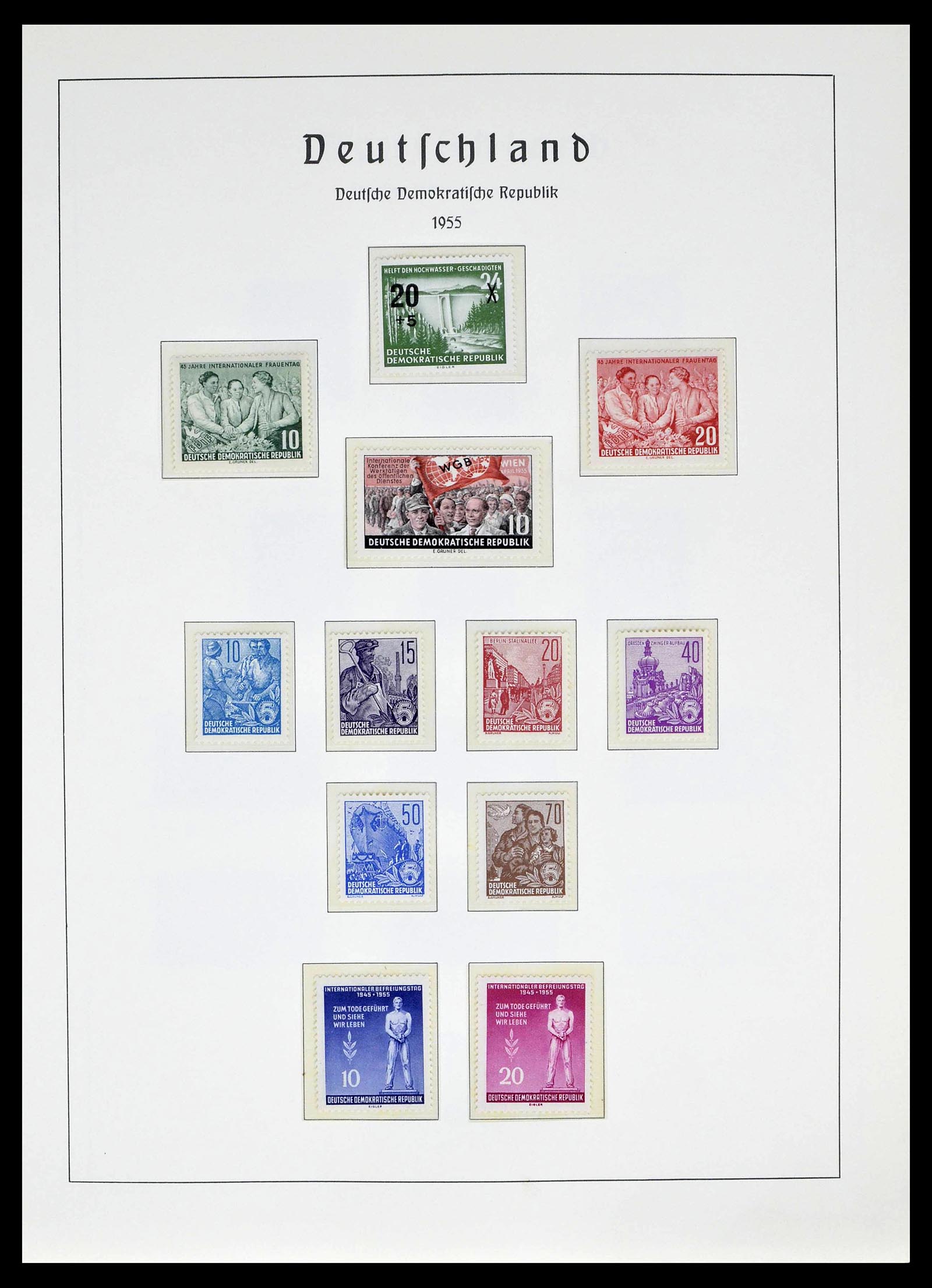 39138 0020 - Stamp collection 39138 GDR 1949-1990.